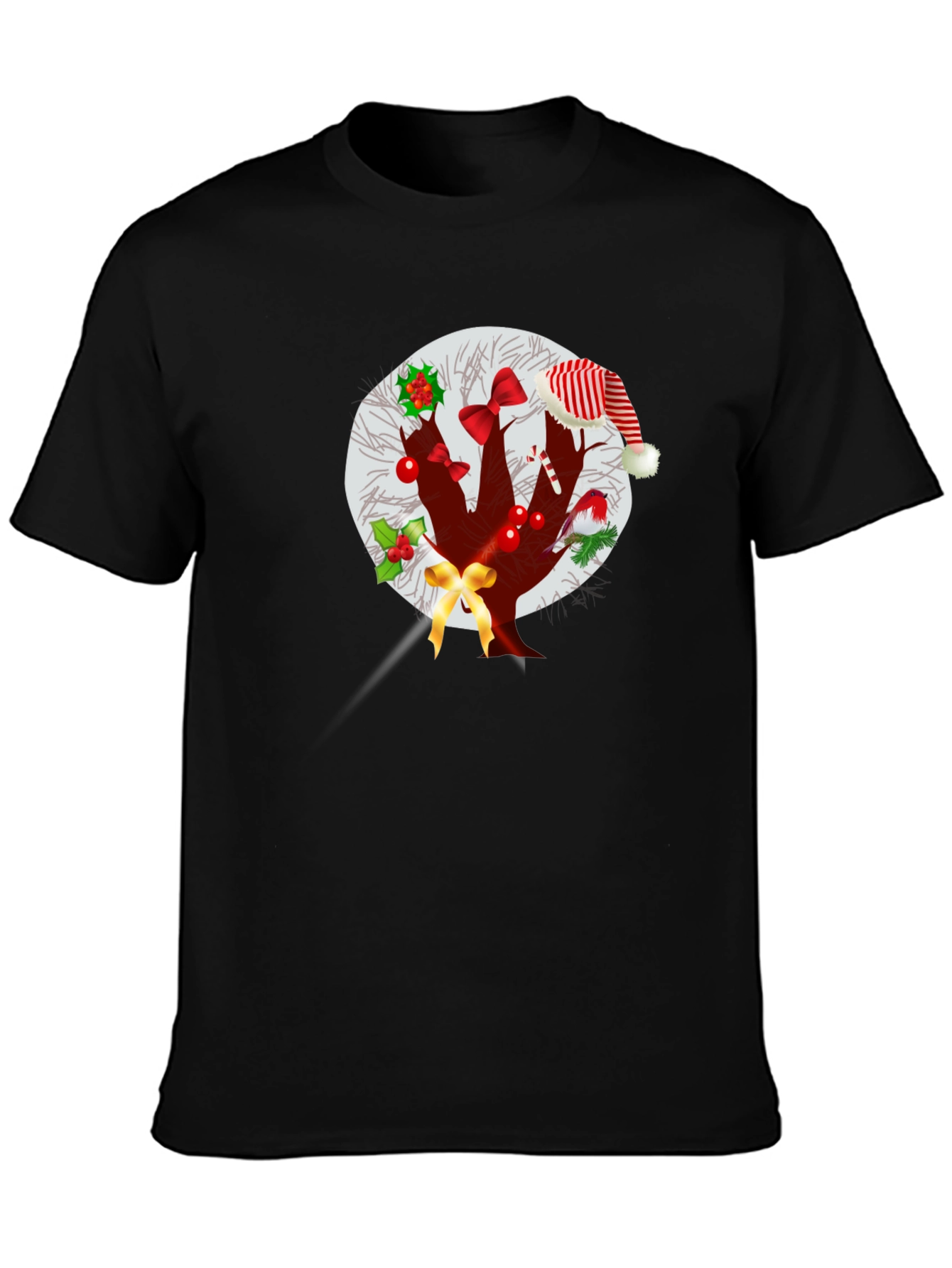 Christmas Tree T-Shirt Holiday Festive Graphic Tee