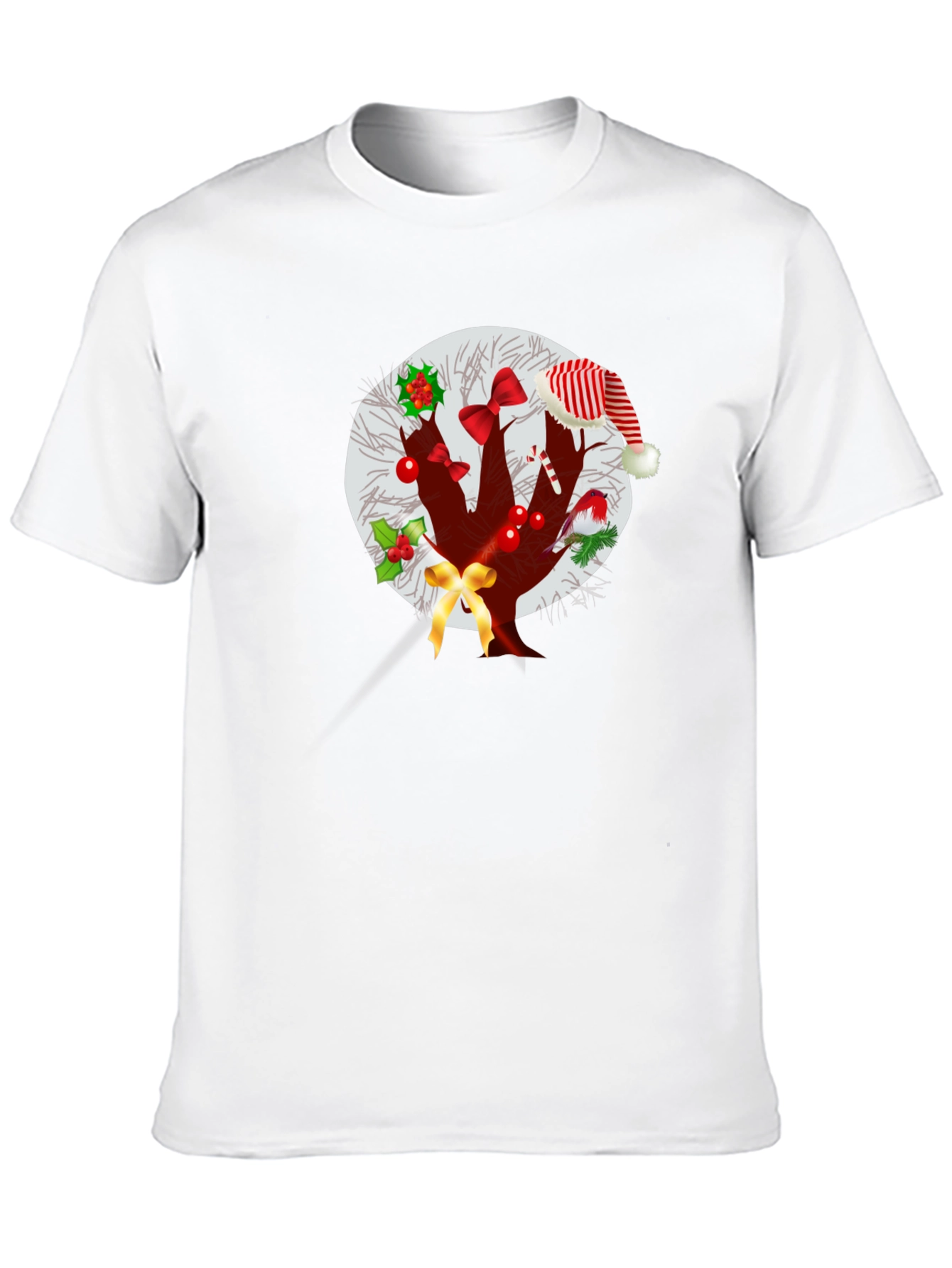 Christmas Tree T-Shirt Holiday Festive Graphic Tee