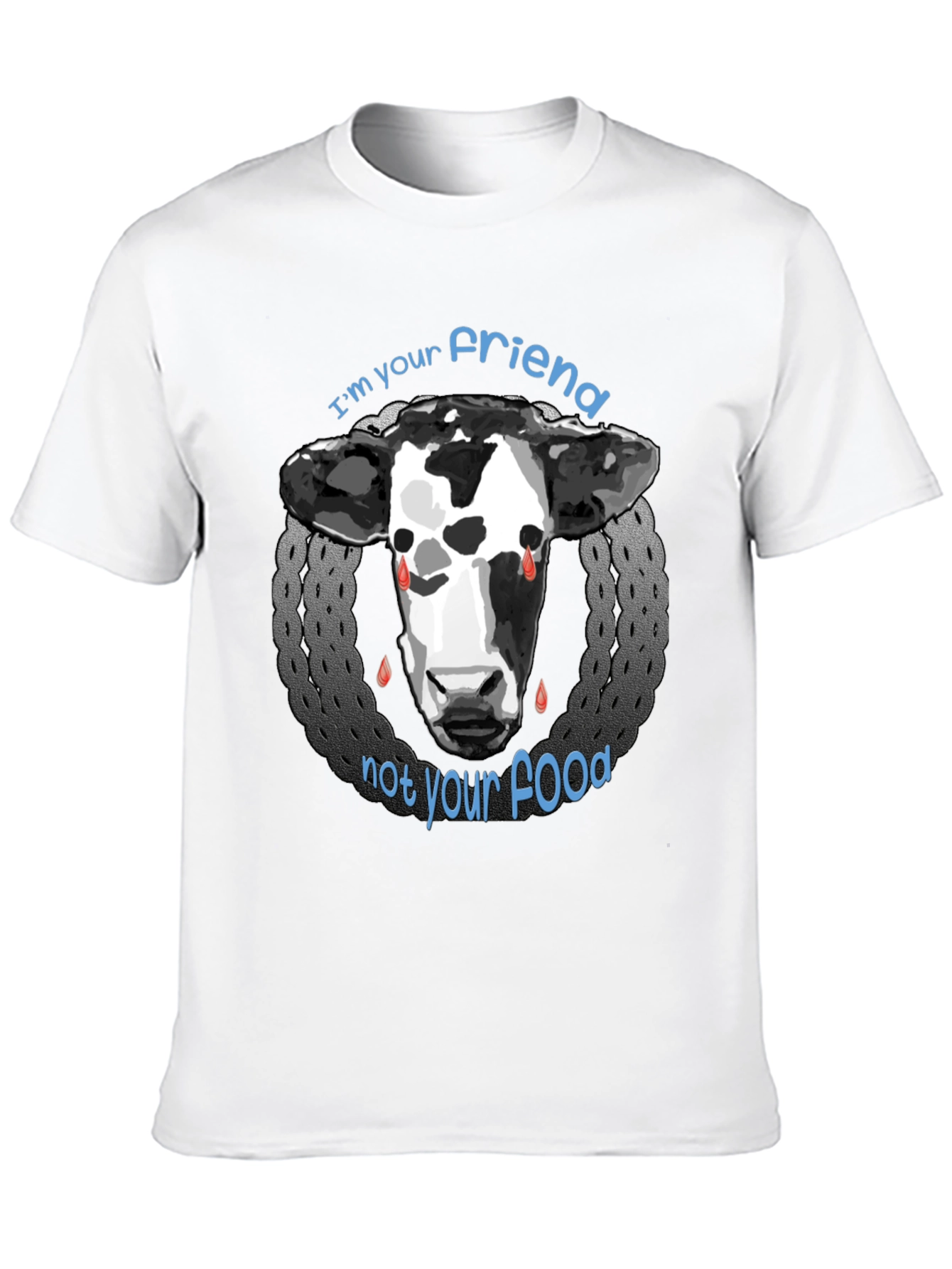 Vegan Friend Not Food Graphic Tee