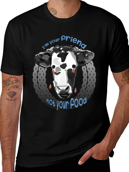 Vegan Friend Not Food Graphic Tee