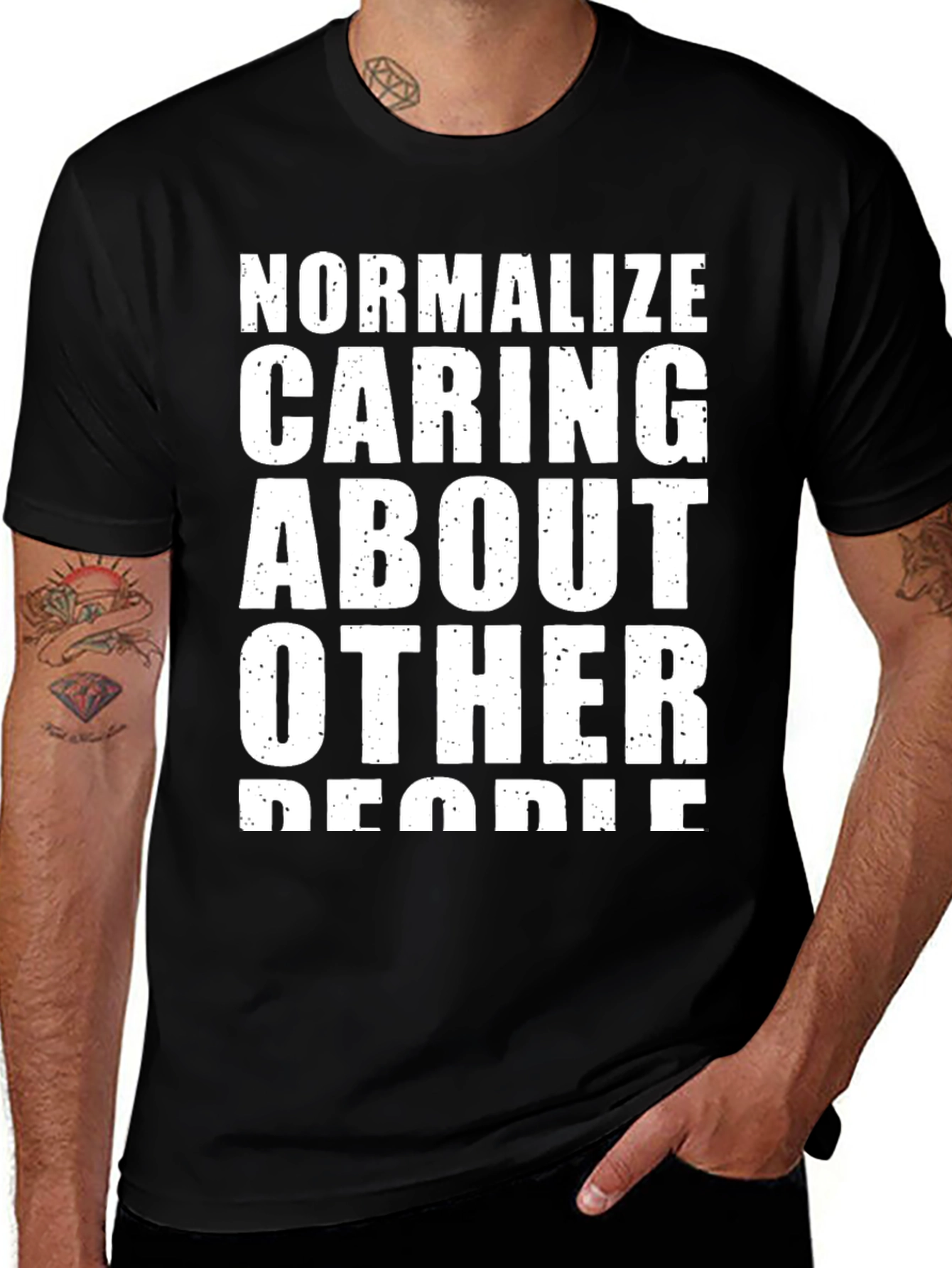 Normalize Caring About Other People T-Shirt