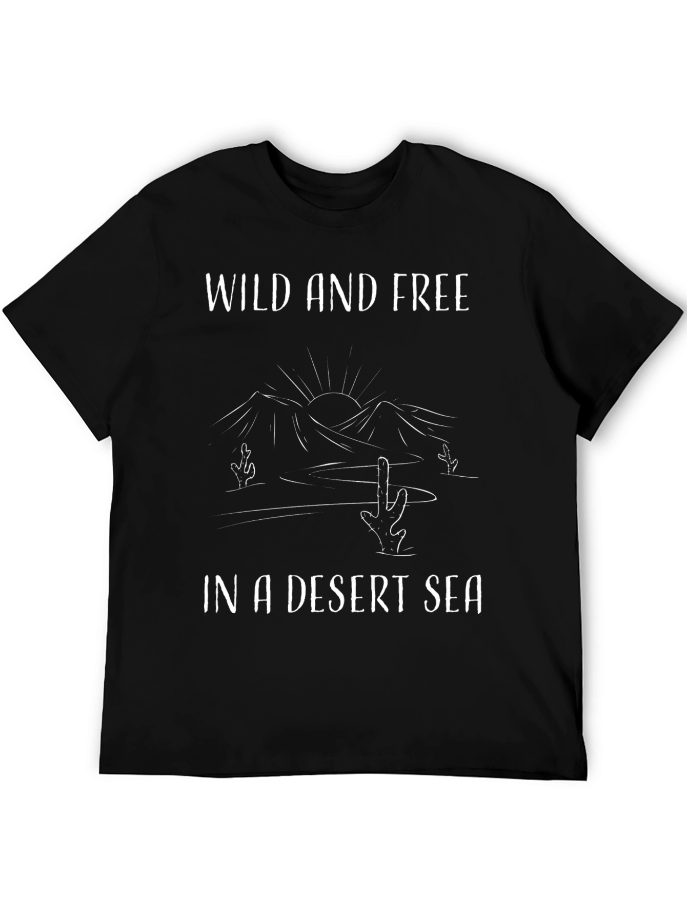 Wild and Free Desert Sea Graphic Tee