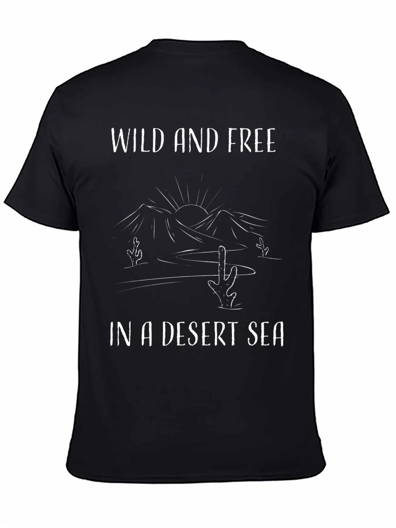 Wild and Free Desert Sea Graphic Tee
