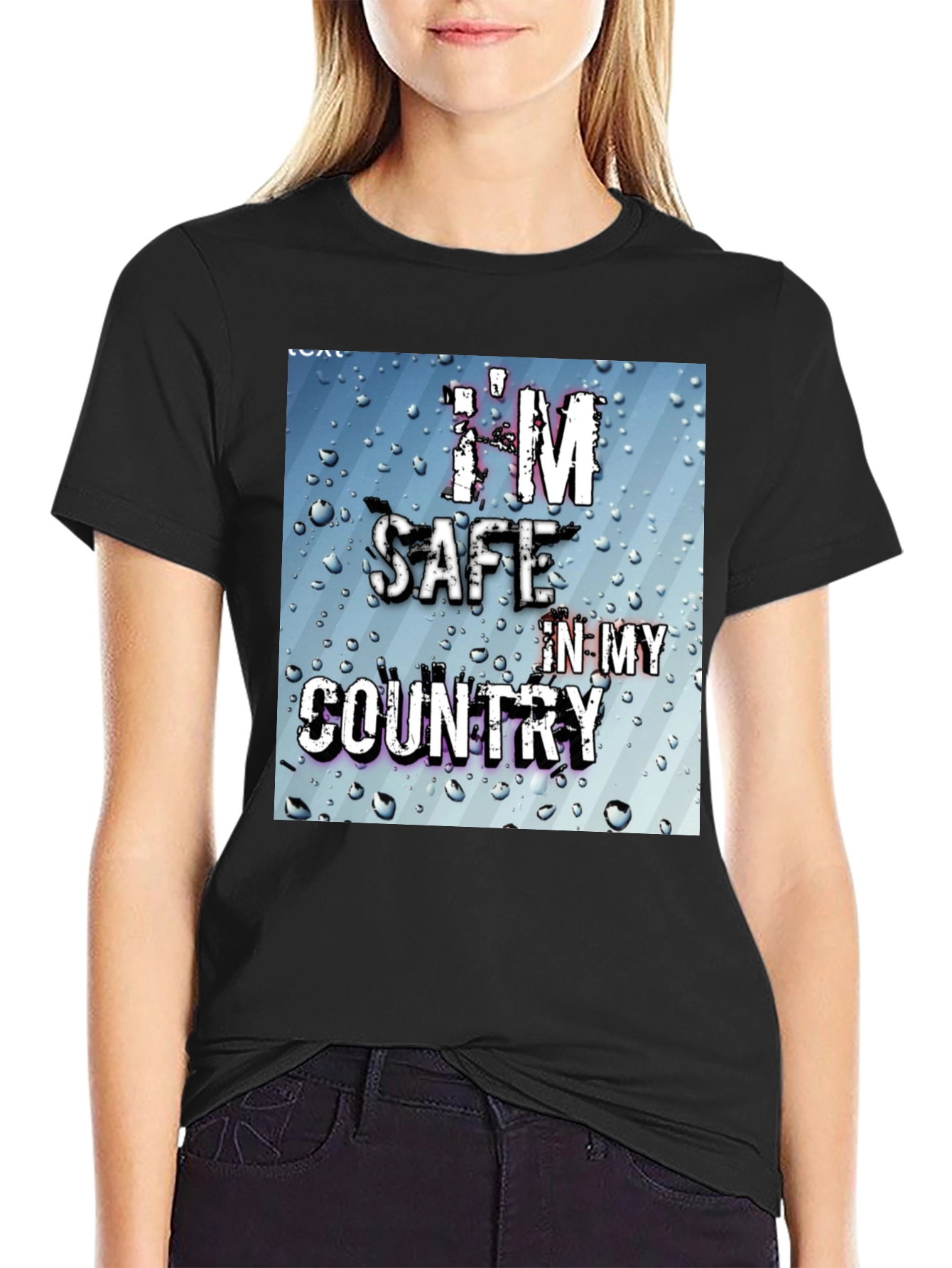 Im Safe In My Country Graphic T-Shirt