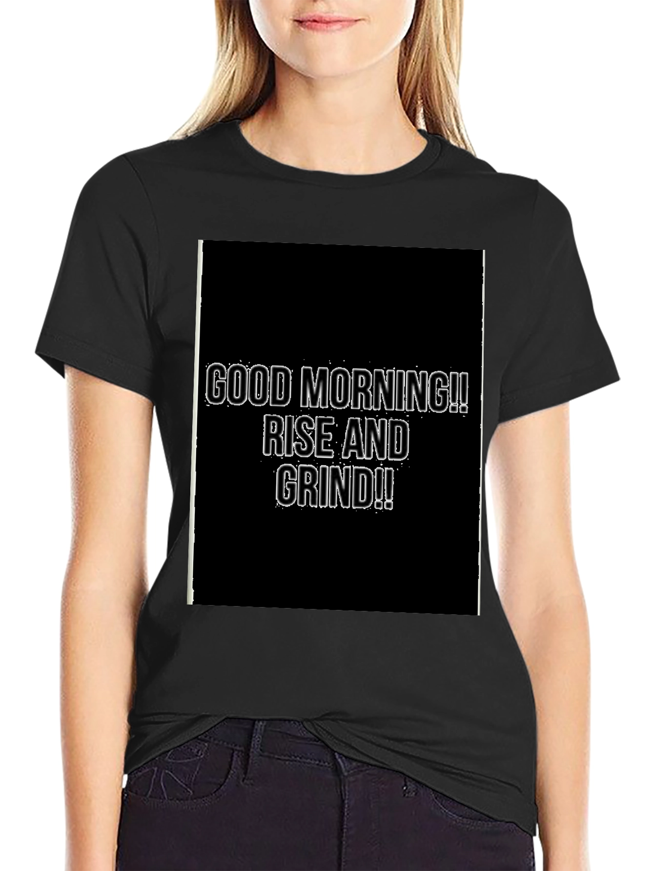 Rise and Grind Graphic Tee - Motivational T-Shirt