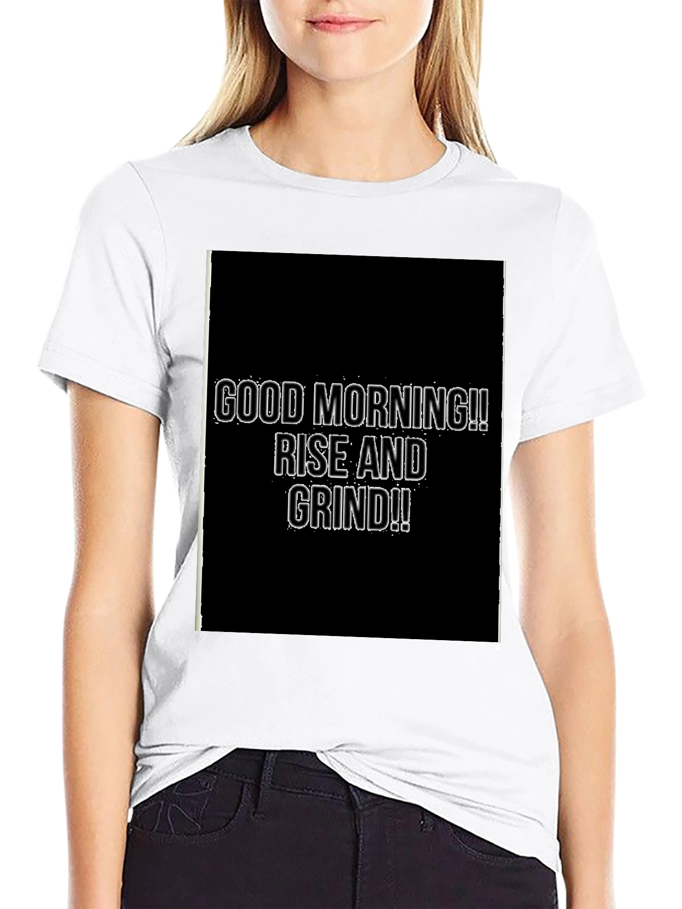 Rise and Grind Graphic Tee - Motivational T-Shirt