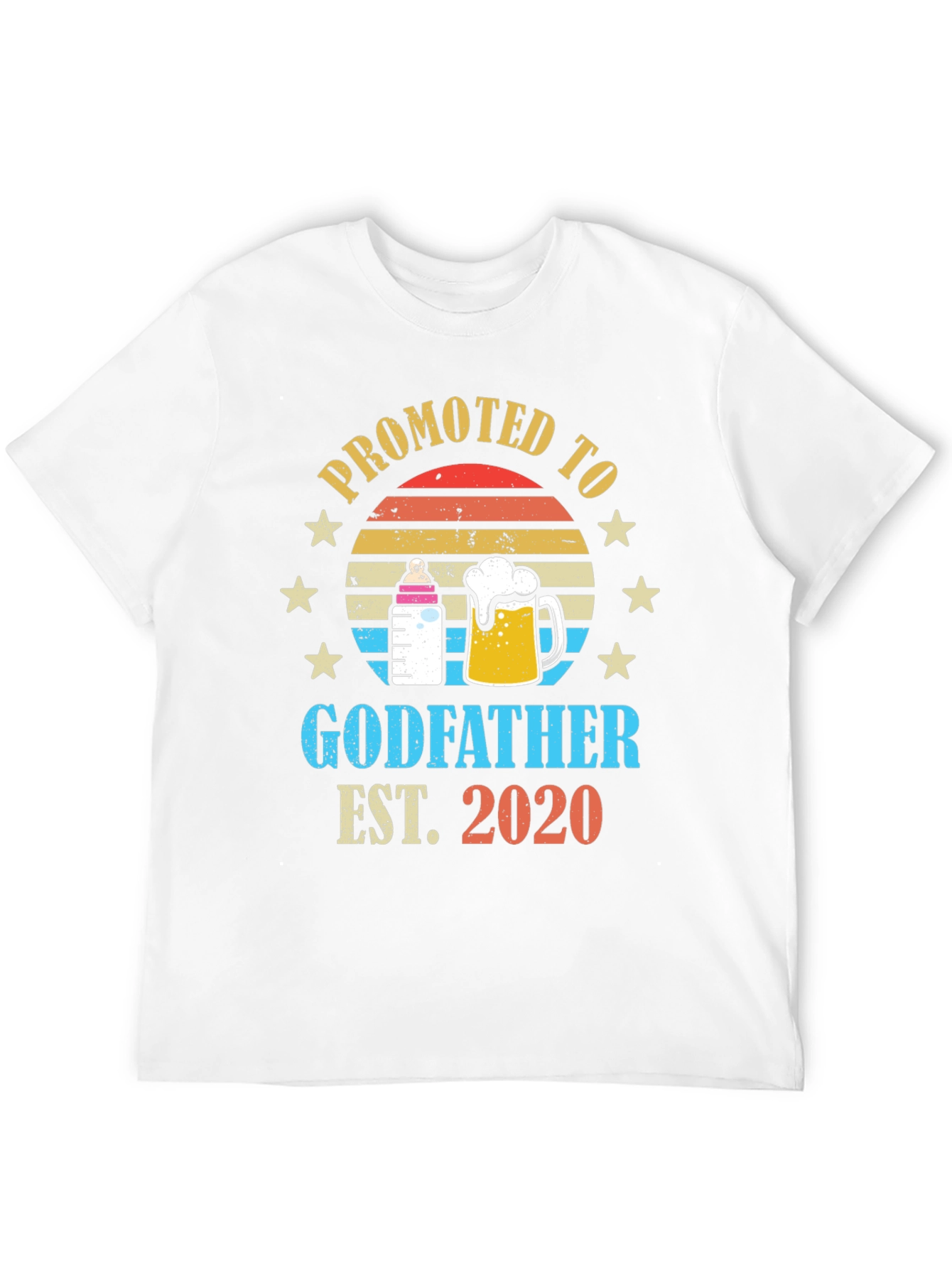 Promoted to Godfather Est. 2020 T-Shirt