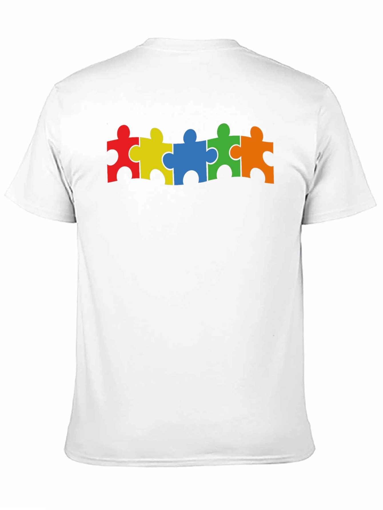 Autism Awareness Puzzle Piece Graphic Tee