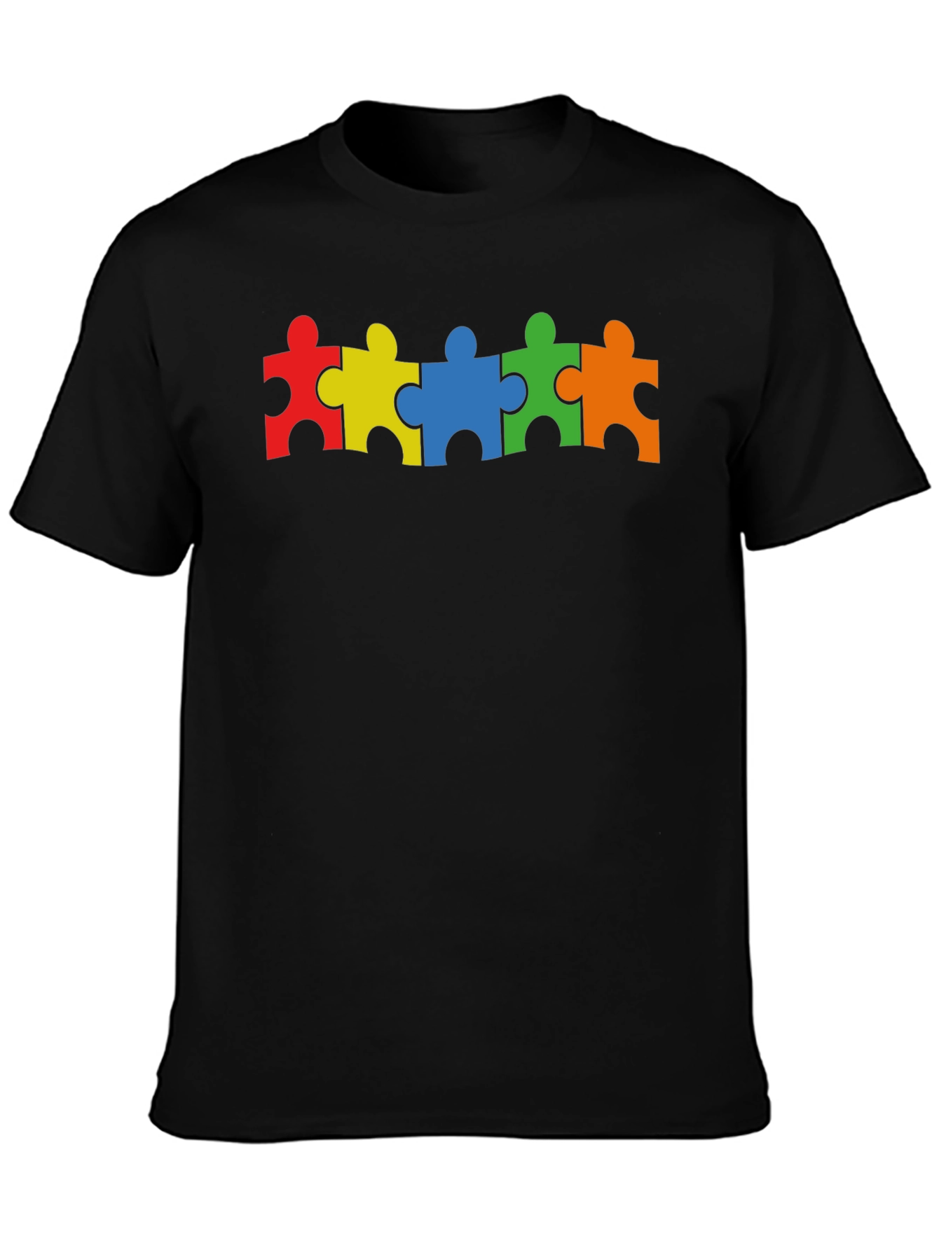 Autism Awareness Puzzle Piece Graphic Tee