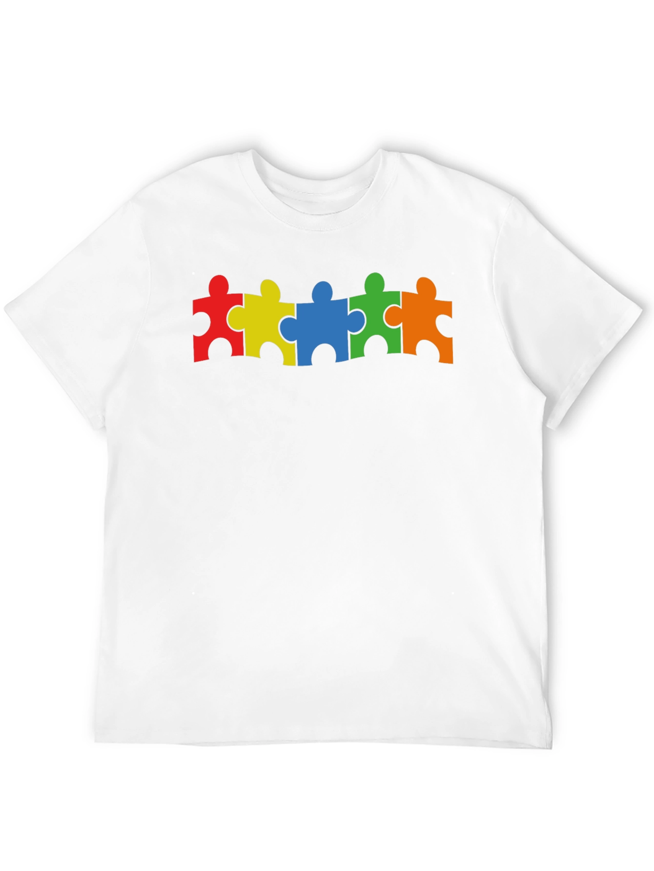 Autism Awareness Puzzle Piece Graphic Tee