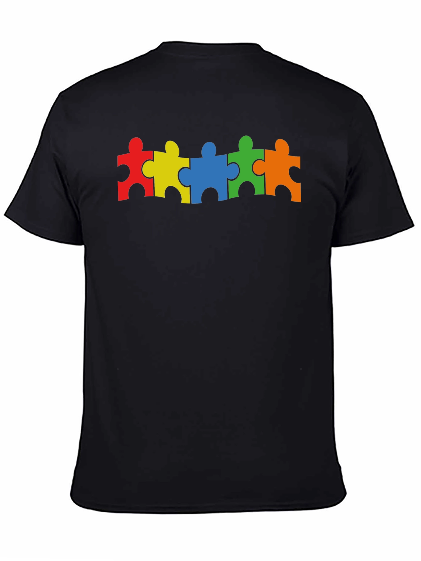 Autism Awareness Puzzle Piece Graphic Tee