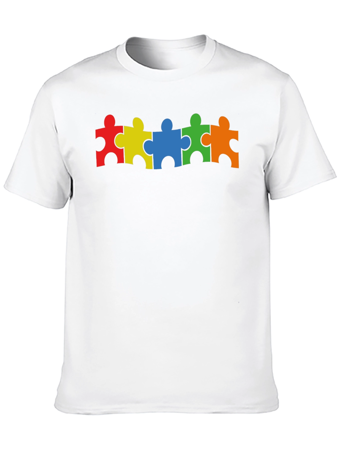Autism Awareness Puzzle Piece Graphic Tee