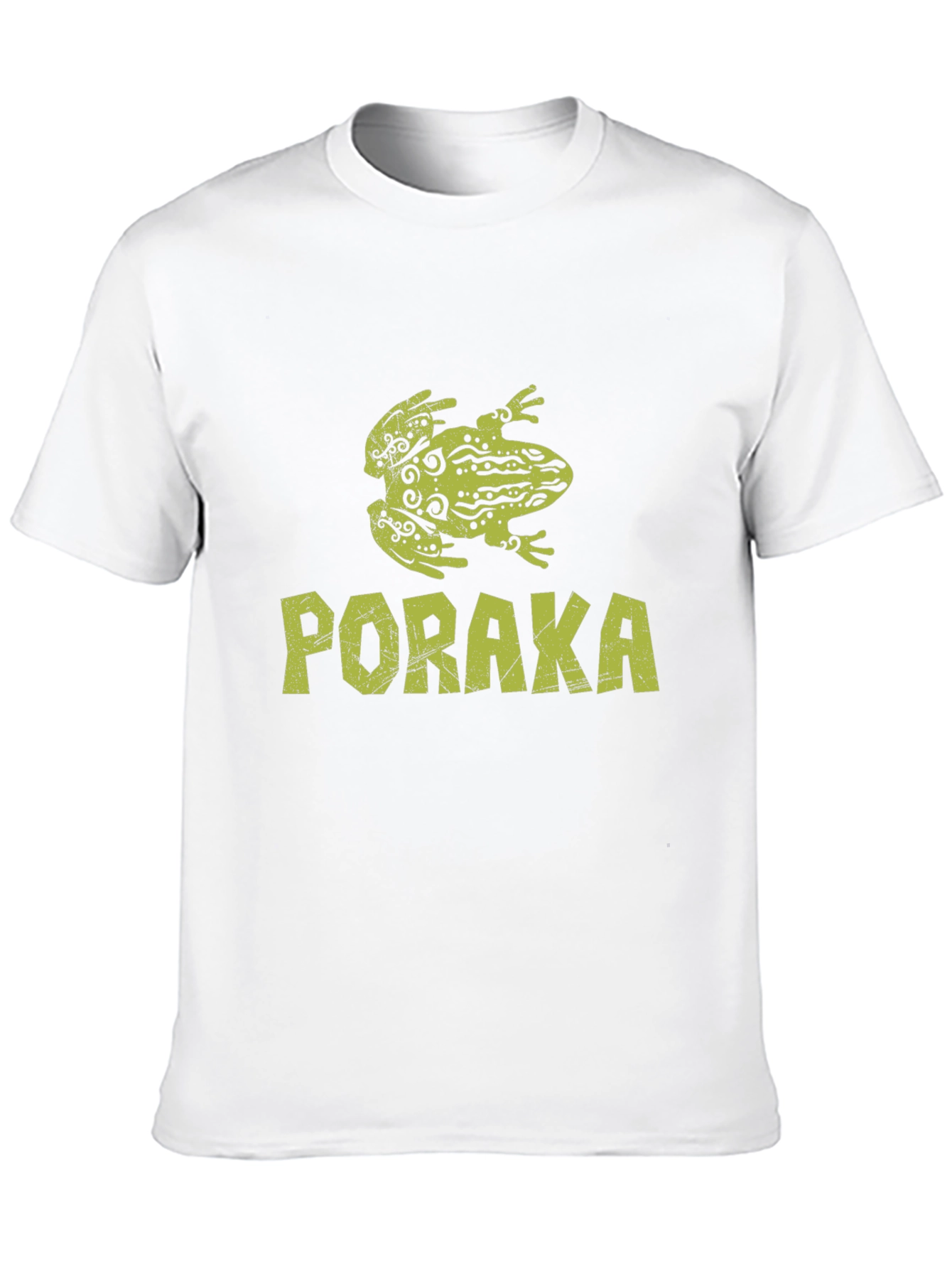 Poraka Frog Graphic Tee - Black
