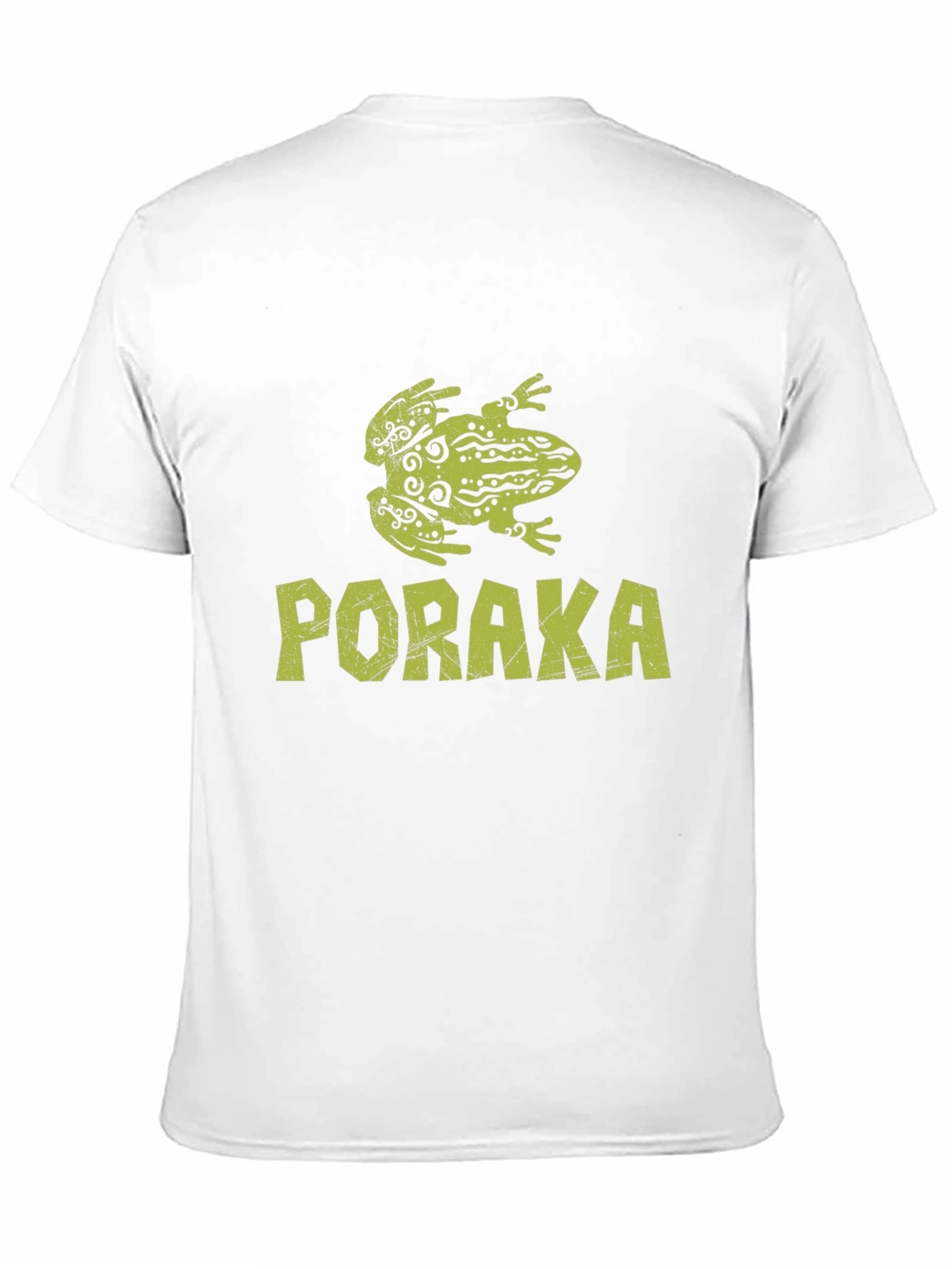 Poraka Frog Graphic Tee - Black