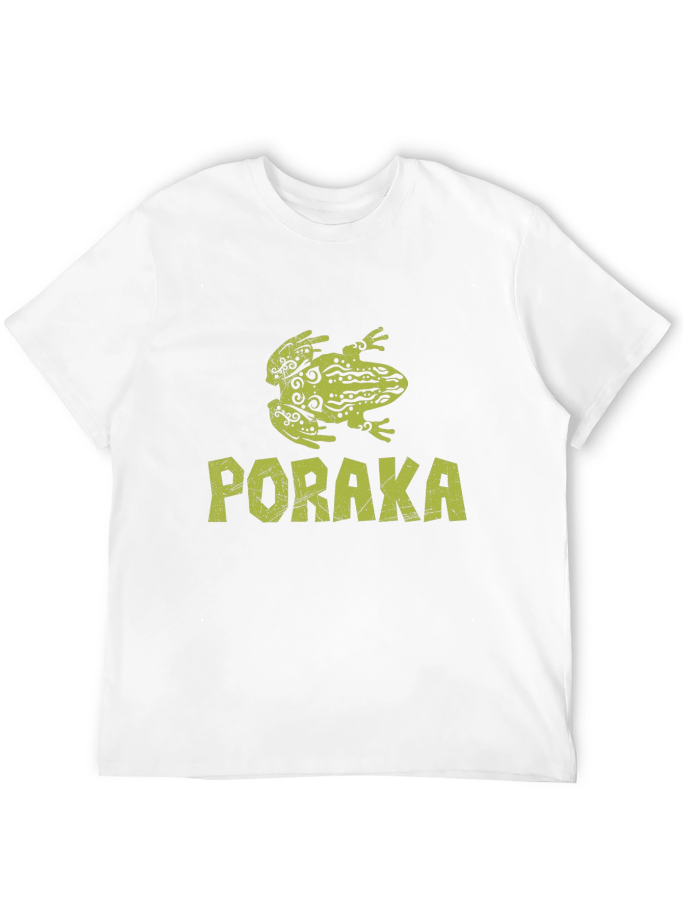 Poraka Frog Graphic Tee - Black