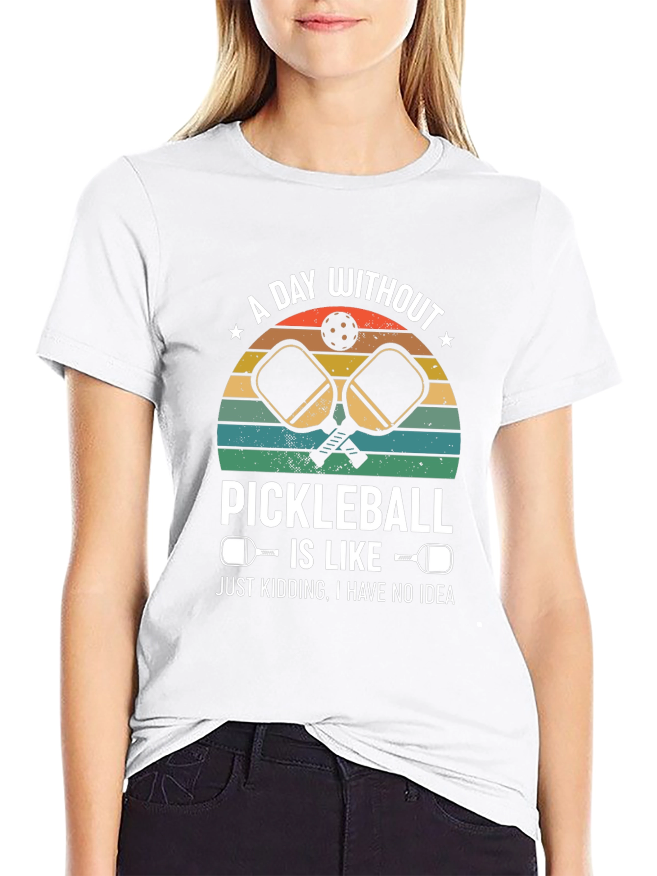 Pickleball T-Shirt: A Day Without Pickleball... Design