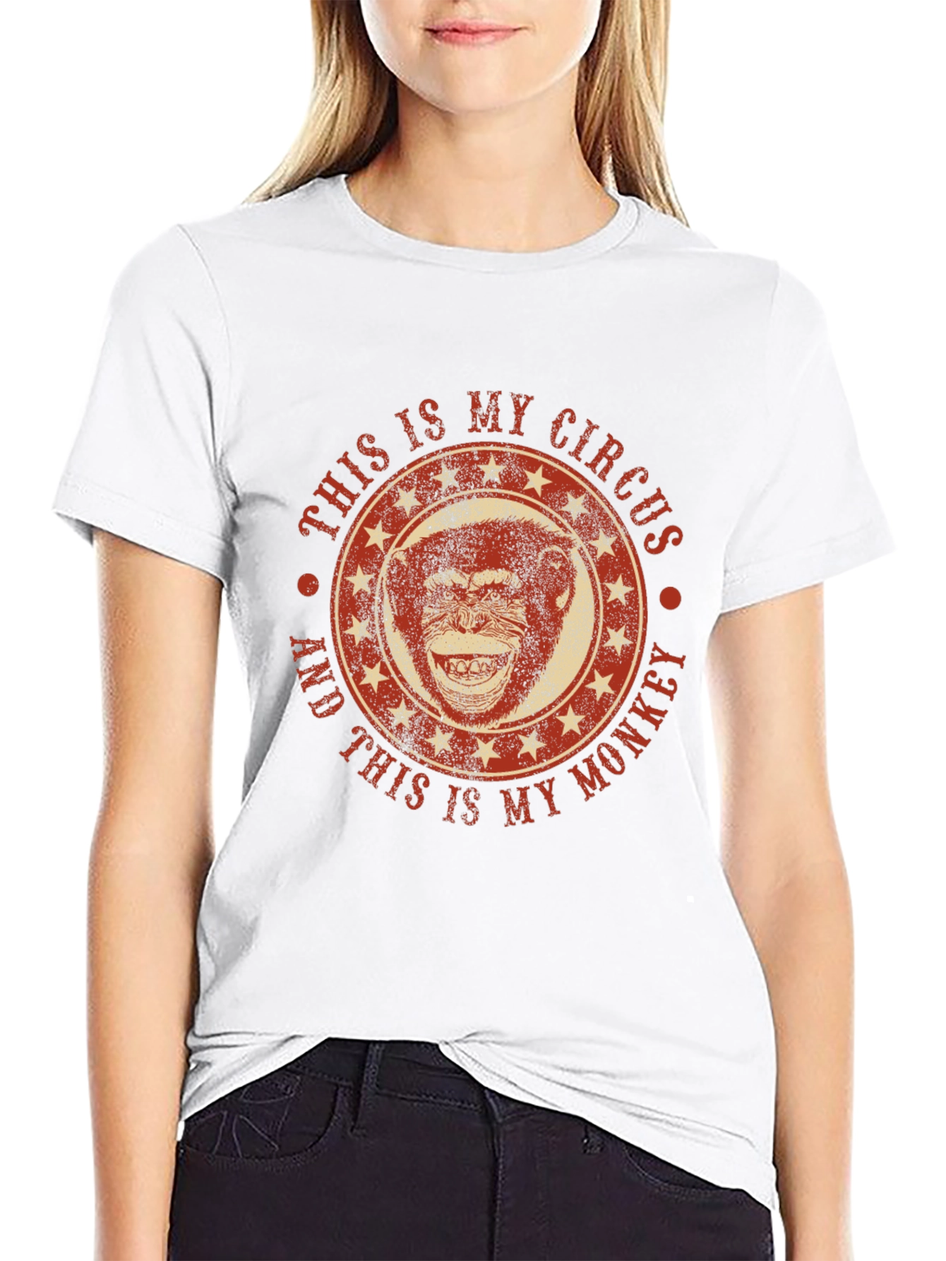 My Circus Monkey Graphic Tee