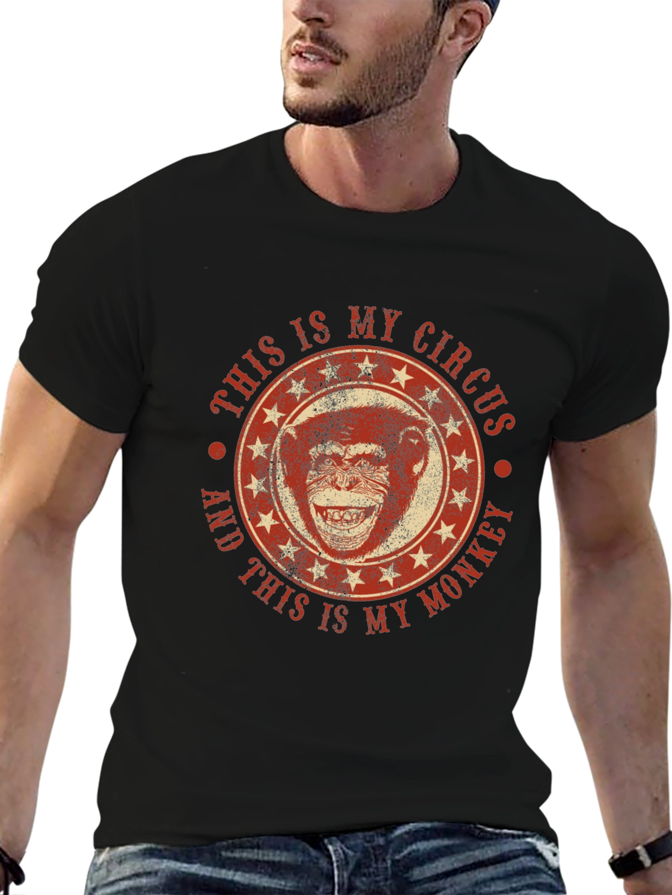 My Circus Monkey Graphic Tee