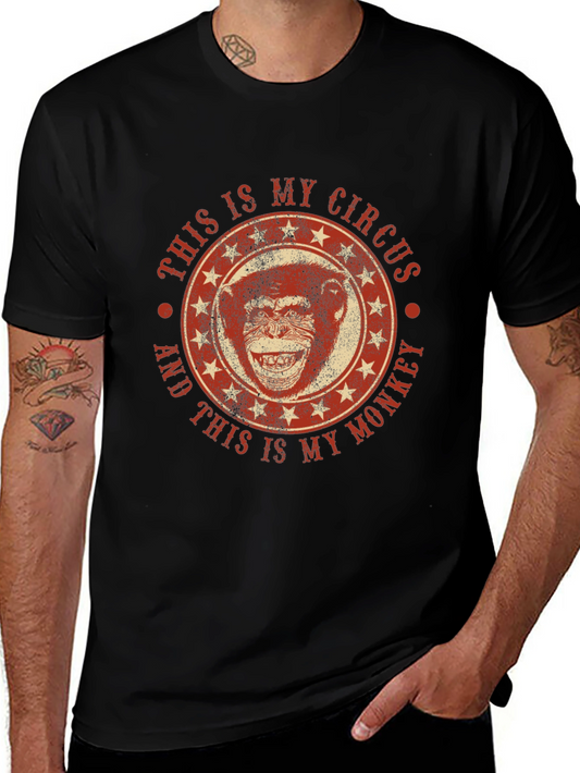 My Circus Monkey Graphic Tee