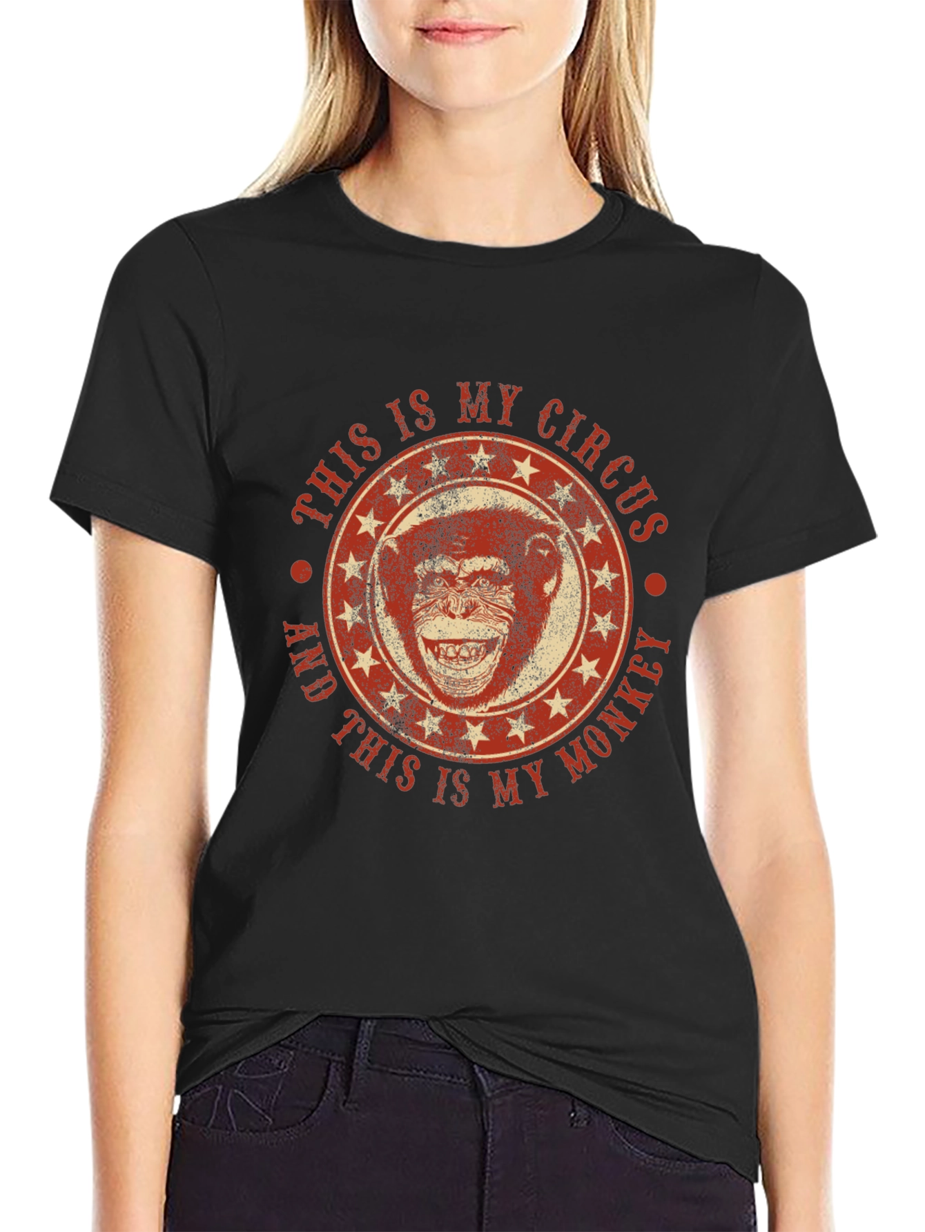 My Circus Monkey Graphic Tee