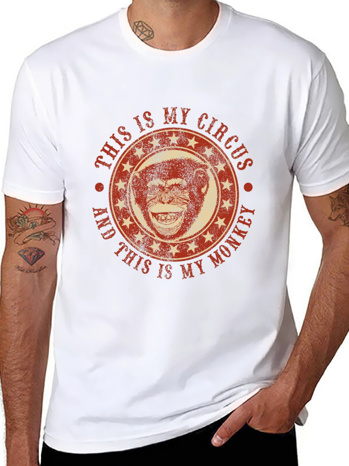 My Circus Monkey Graphic Tee