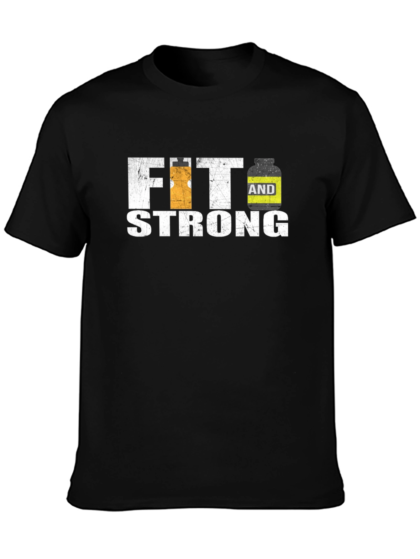 Fit and Strong Graphic T-Shirt