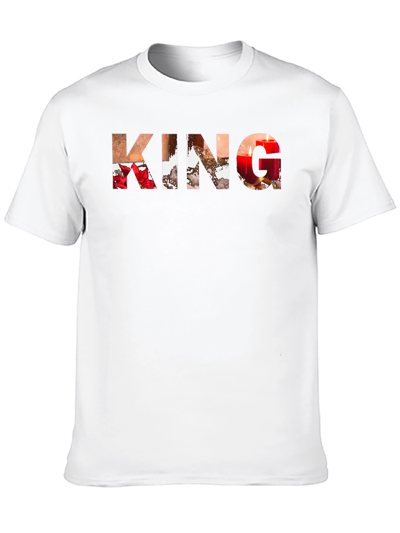 King Graphic Tee - Trendy Mens T-Shirt