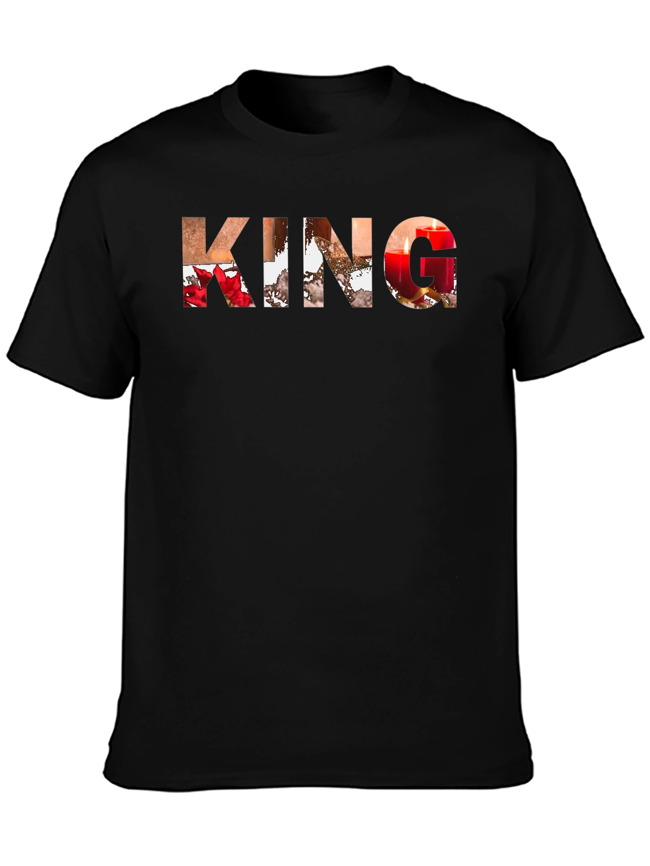 King Graphic Tee - Trendy Mens T-Shirt