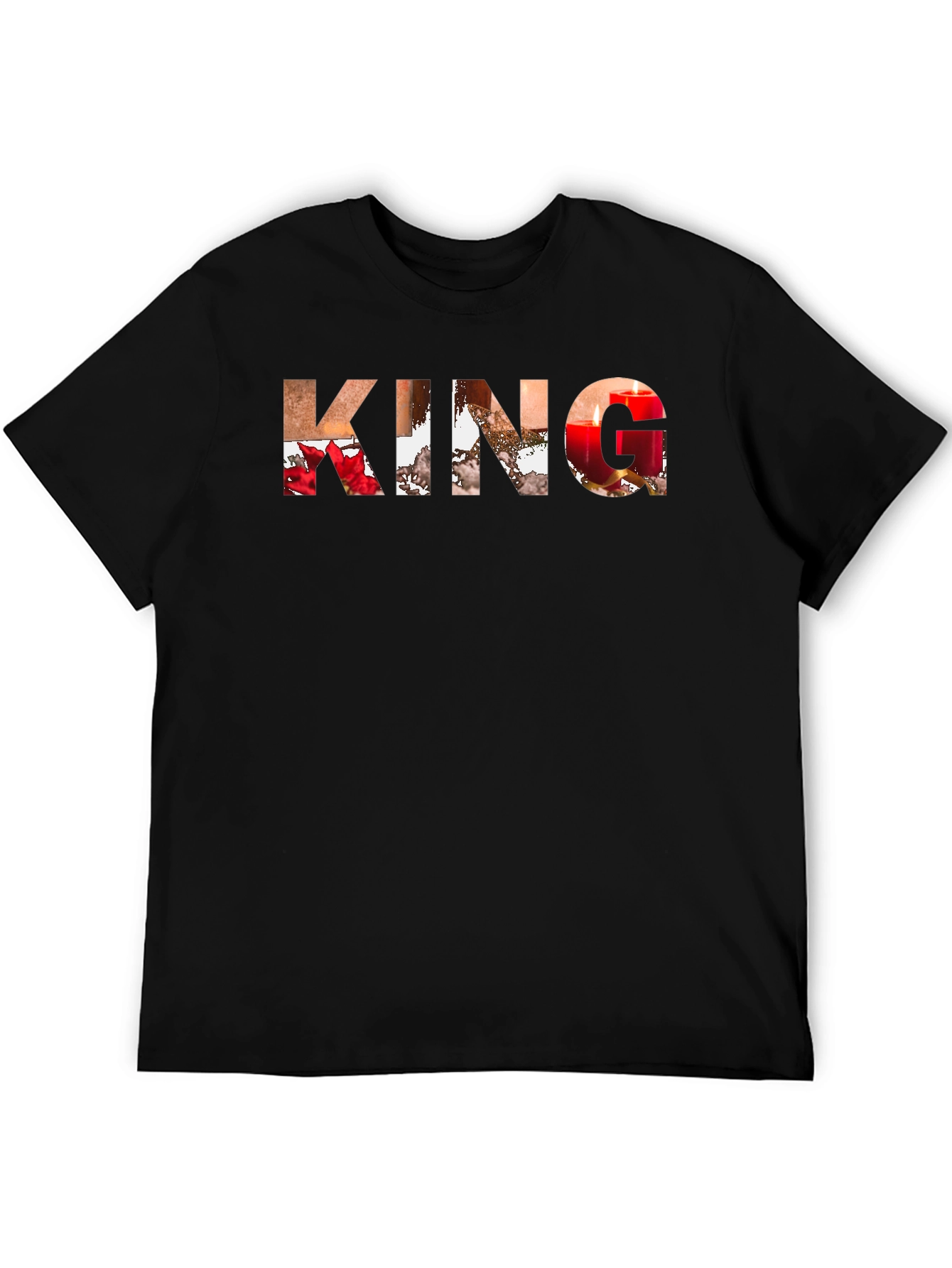 King Graphic Tee - Trendy Mens T-Shirt
