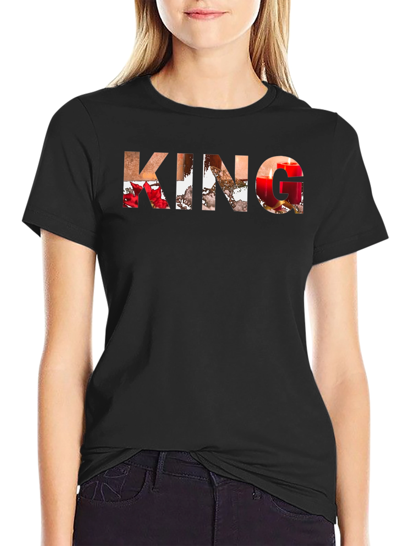 King Graphic Tee - Trendy Mens T-Shirt