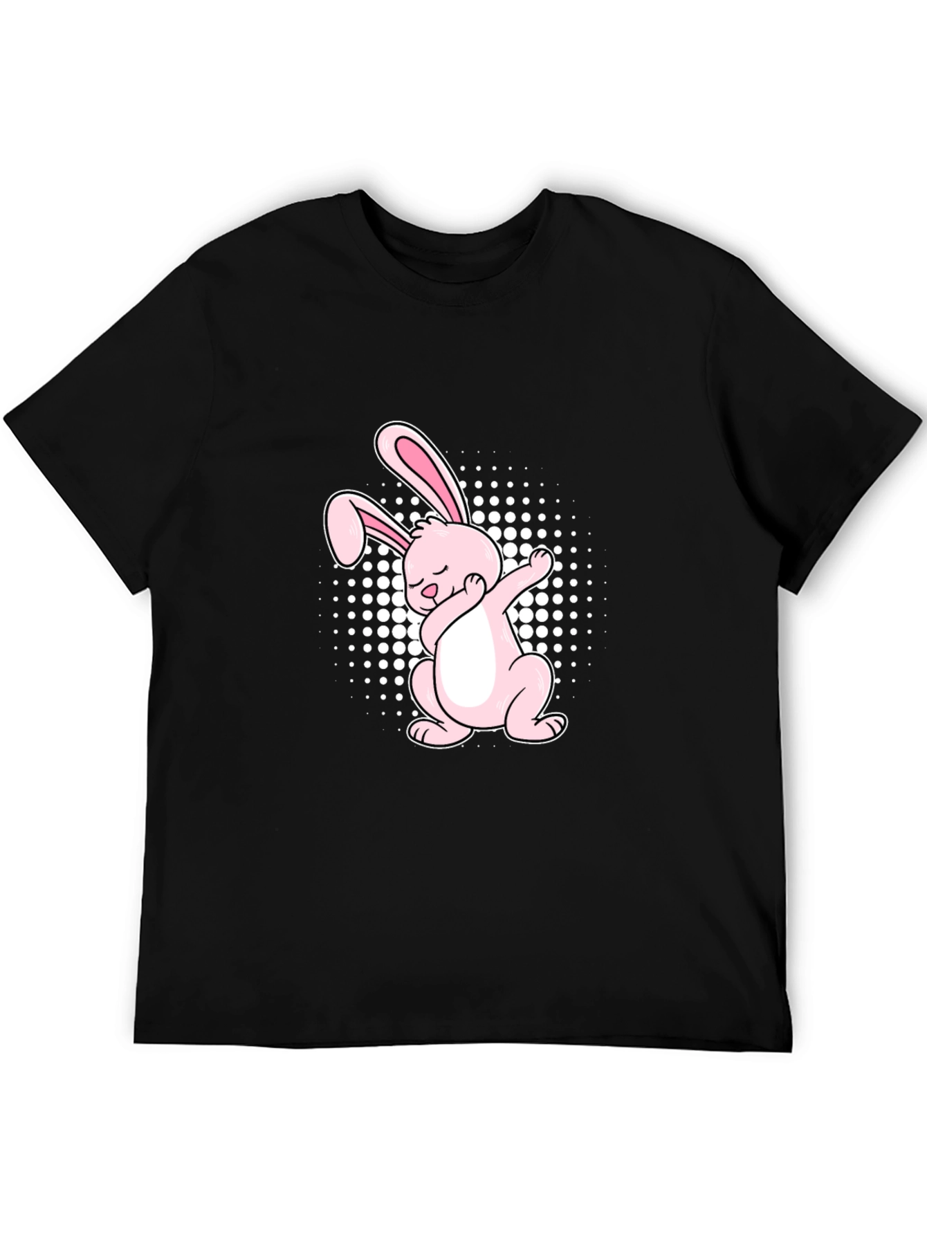 Dabbing Easter Bunny Mens T-Shirt