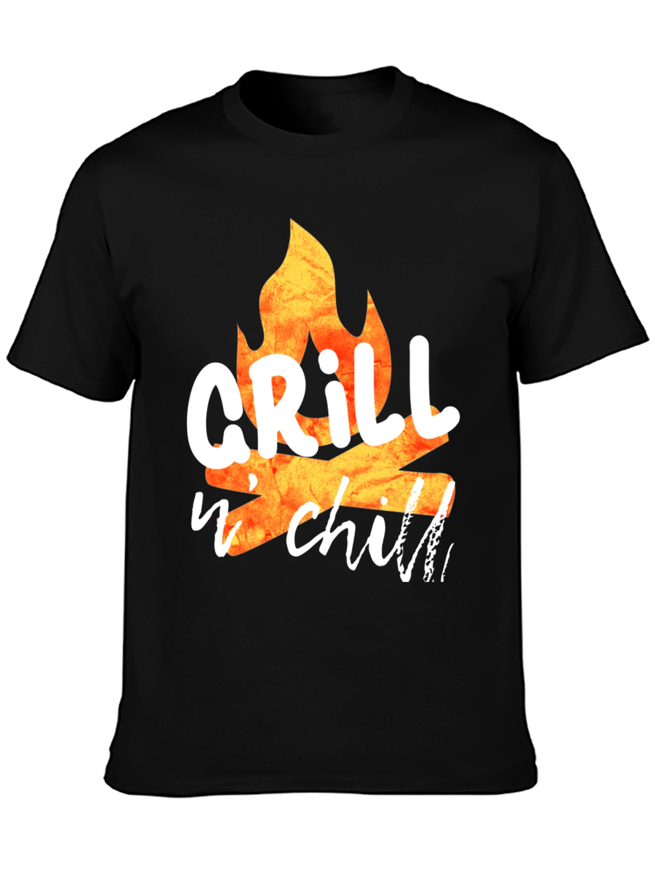 Grill n Chill Graphic Tee - BBQ Vibes