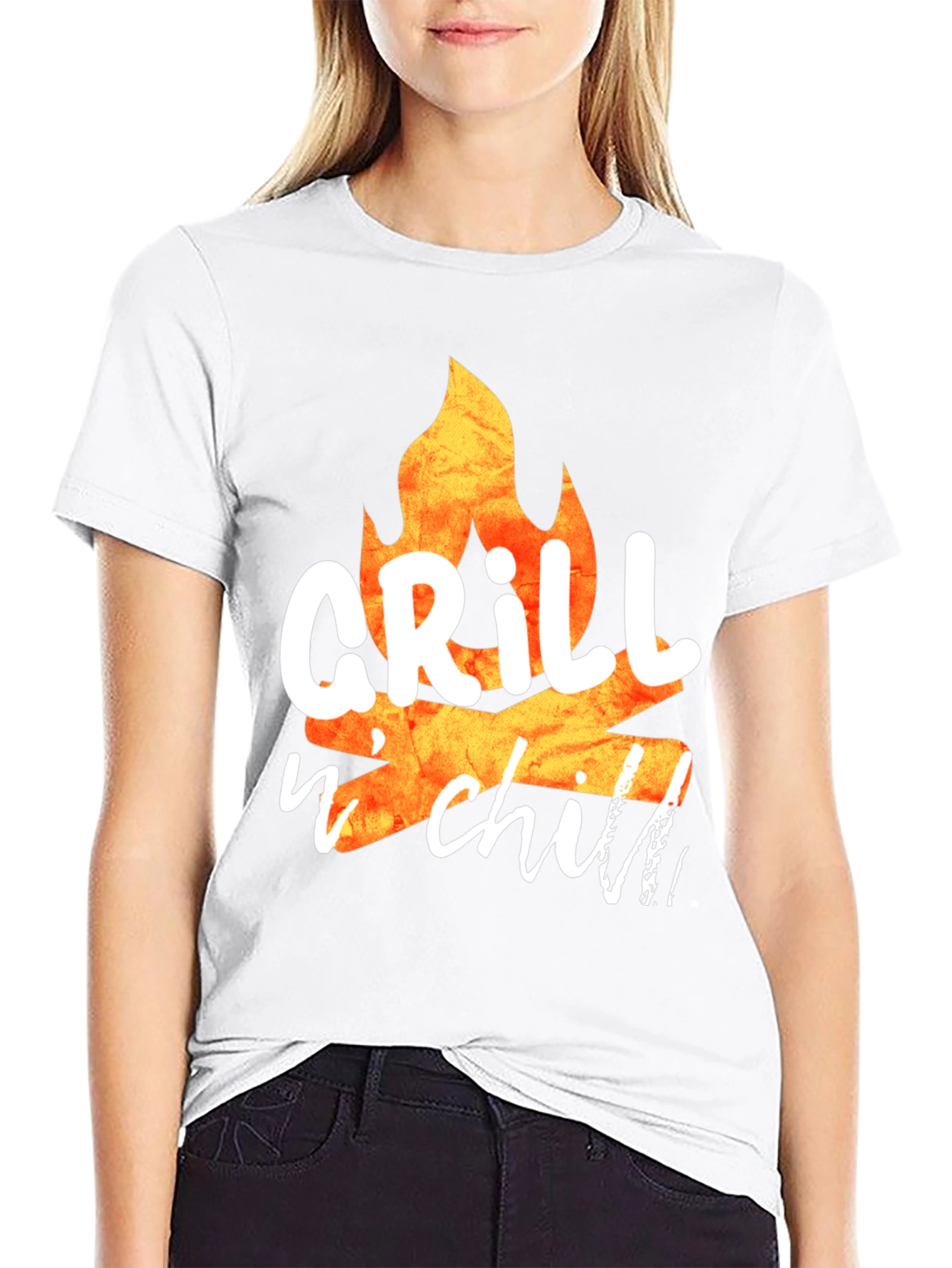 Grill n Chill Graphic Tee - BBQ Vibes