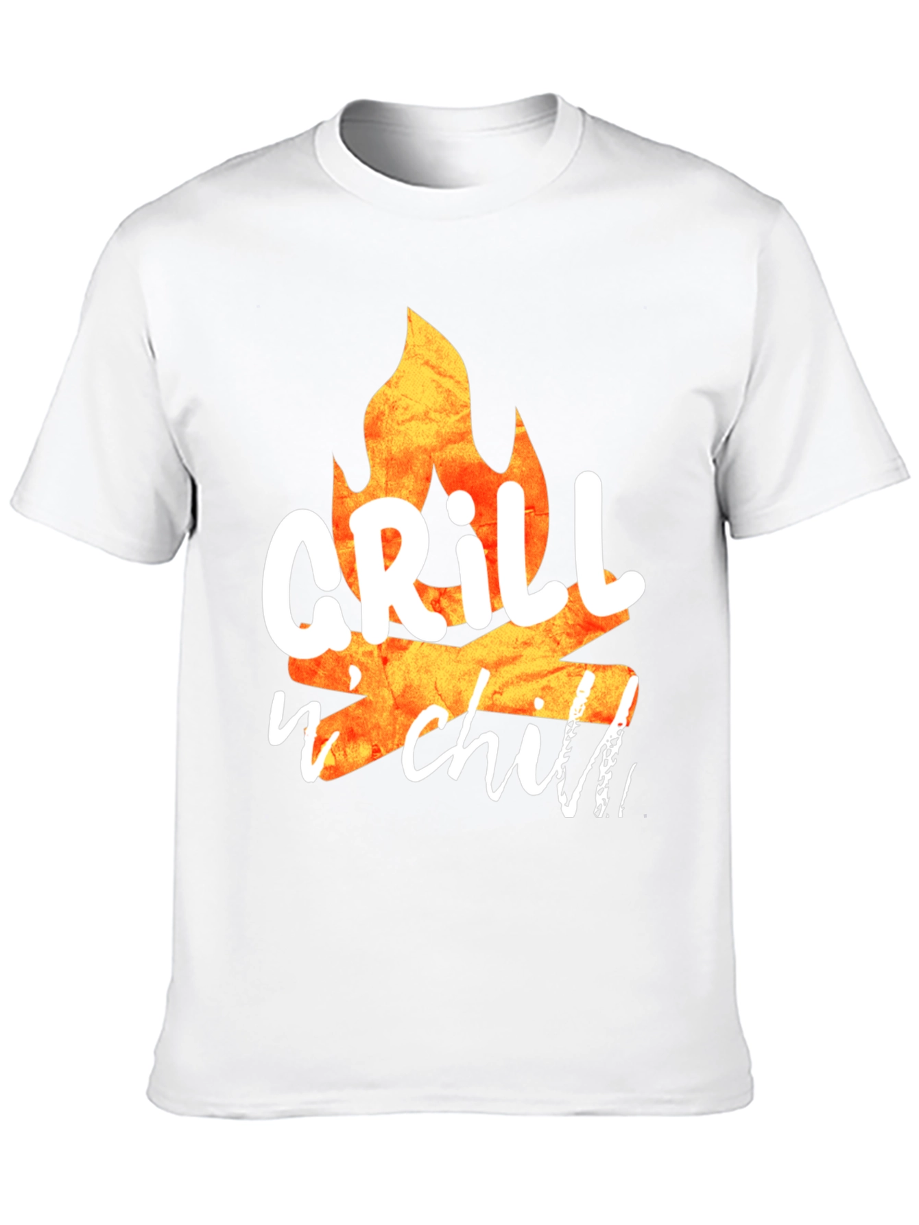 Grill n Chill Graphic Tee - BBQ Vibes