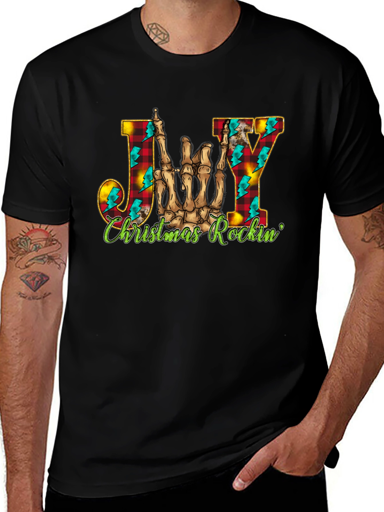 July Christmas Rockin Graphic Tee
