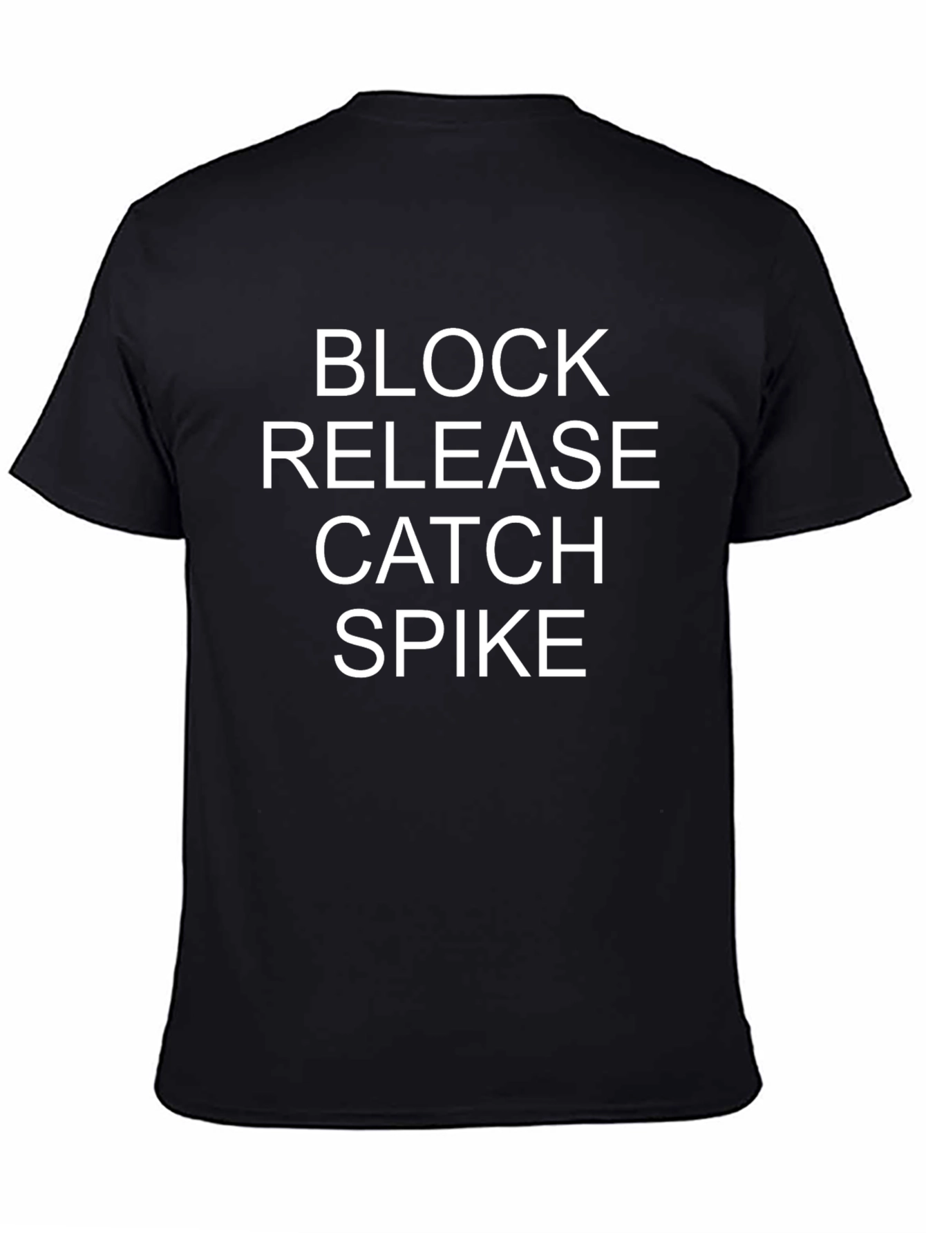 Volleyball Player T-Shirt Block Release Catch Spike Tee