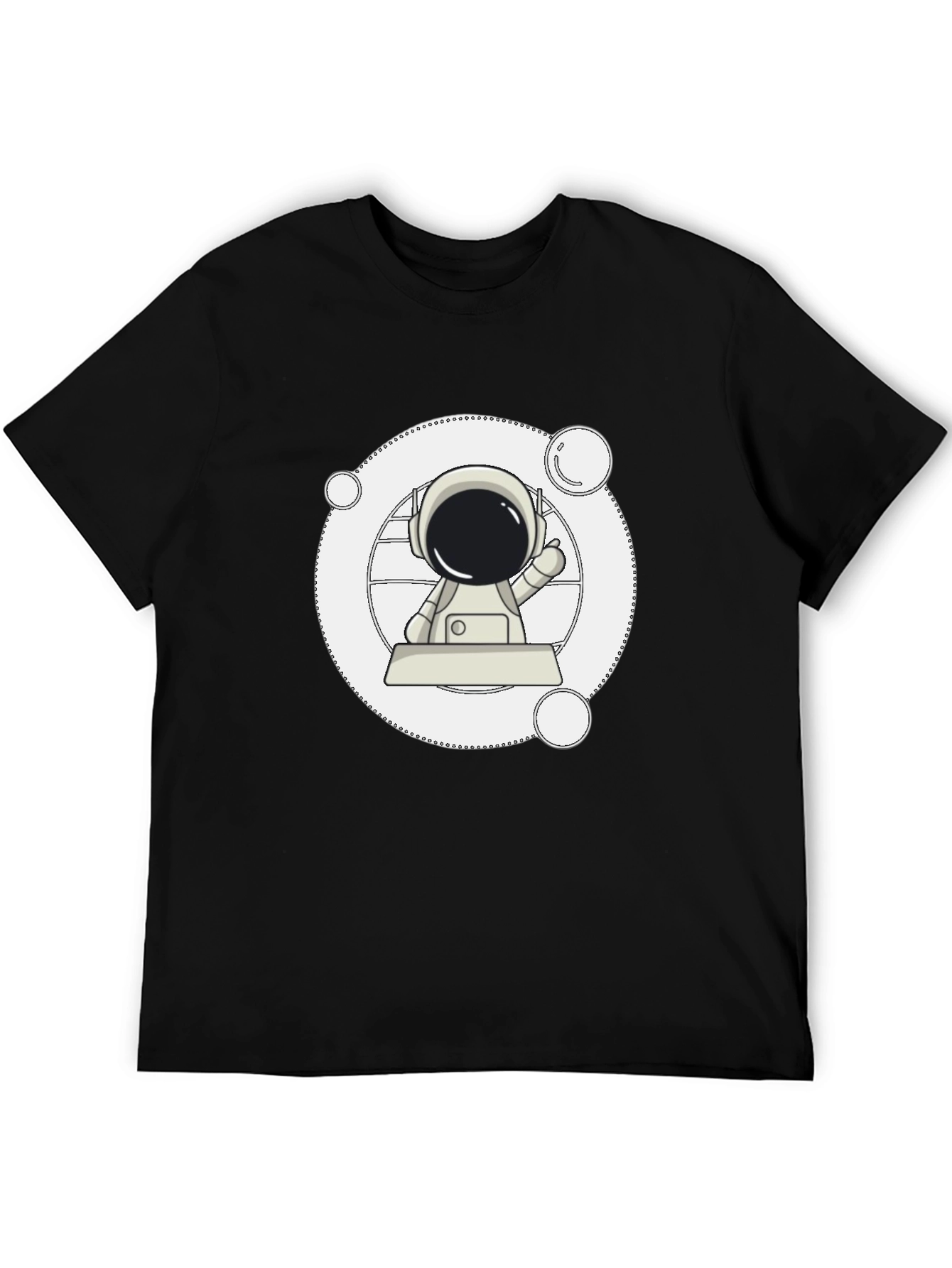 Astronaut Graphic T-Shirt - Space Adventure Tee