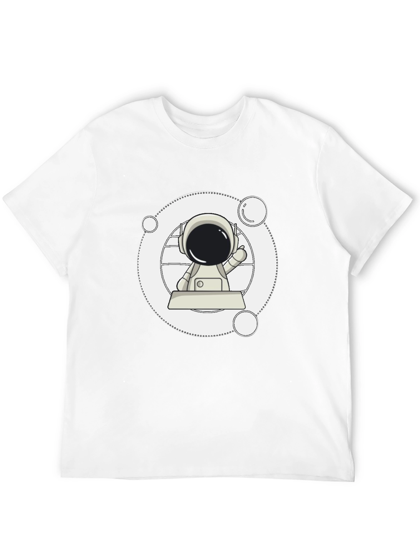 Astronaut Graphic T-Shirt - Space Adventure Tee