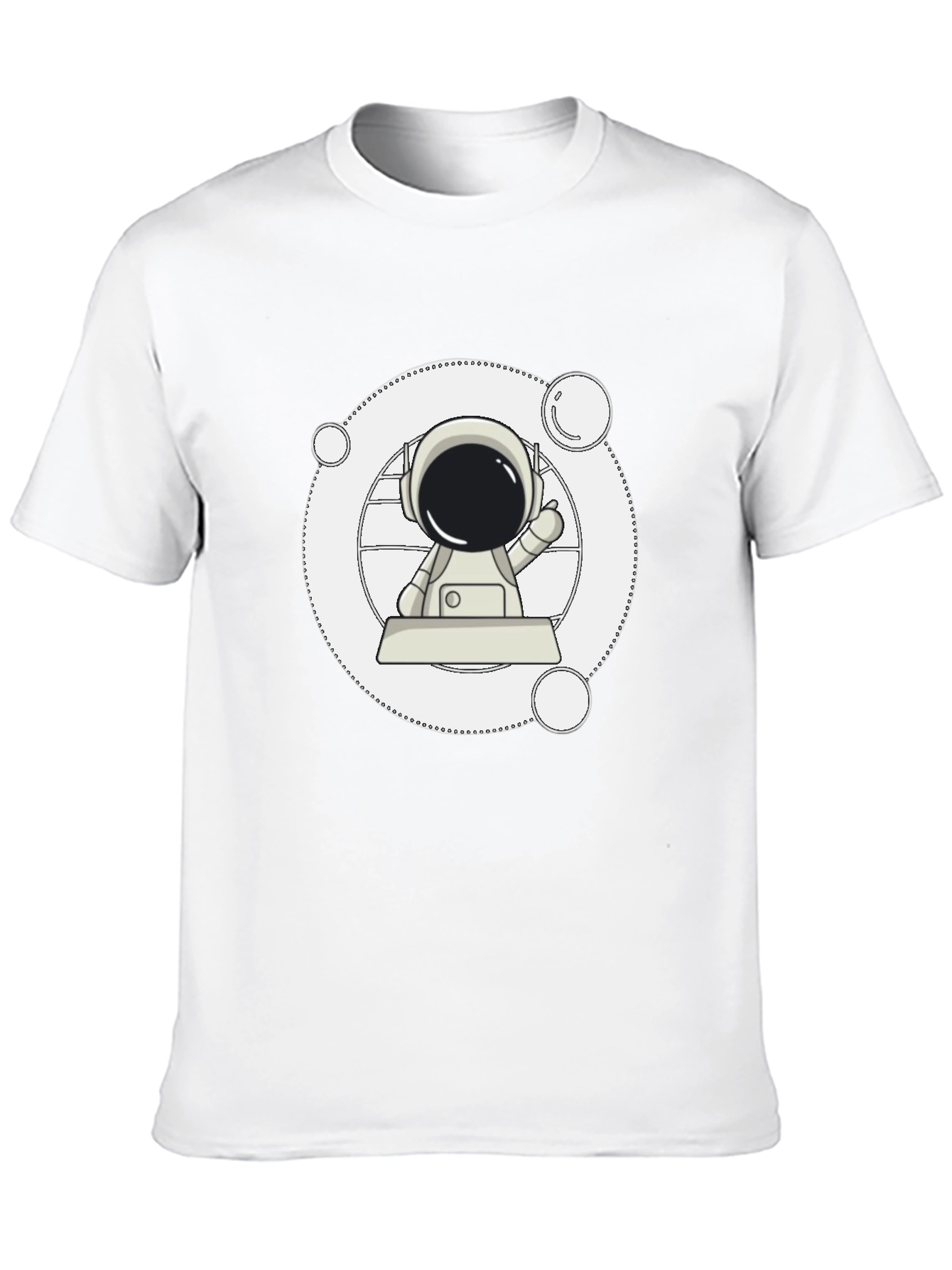 Astronaut Graphic T-Shirt - Space Adventure Tee