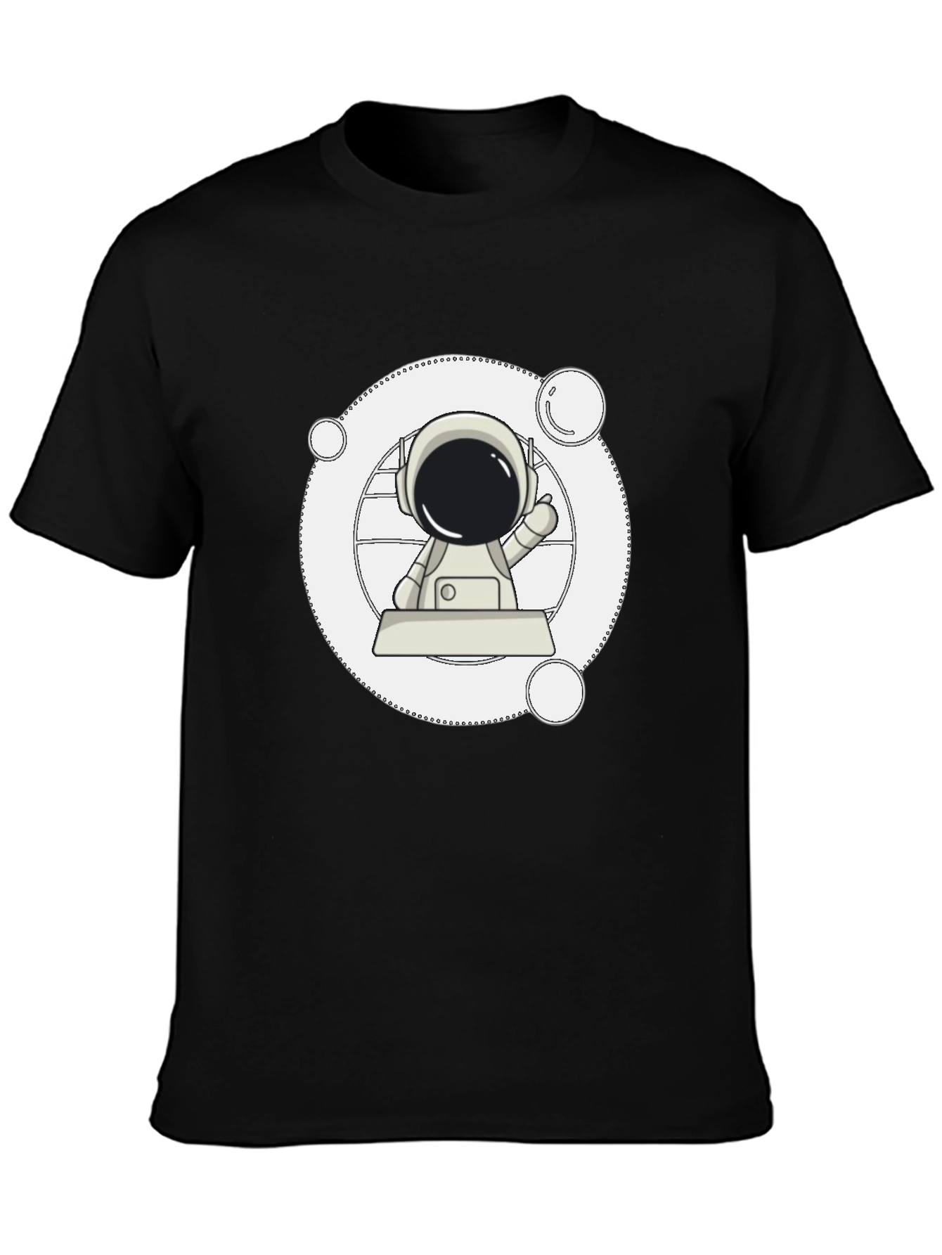 Astronaut Graphic T-Shirt - Space Adventure Tee