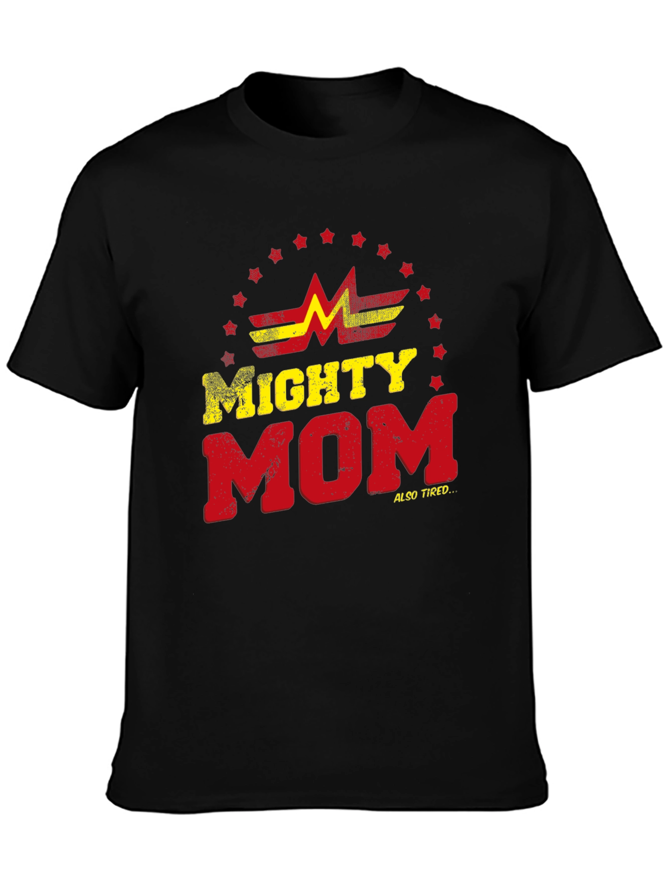 Mighty Mom T-Shirt - Super Mom Graphic Tee