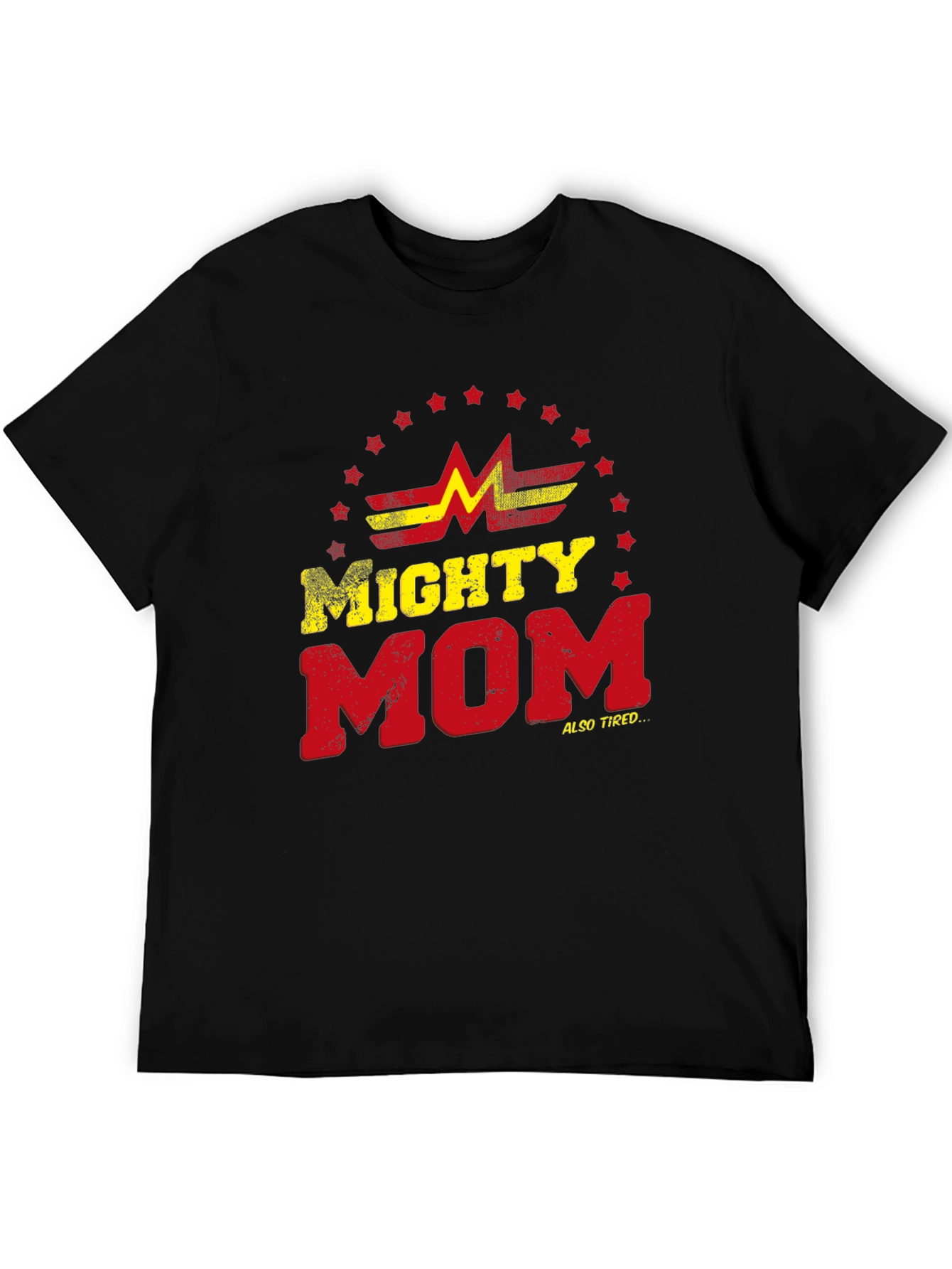 Mighty Mom T-Shirt - Super Mom Graphic Tee