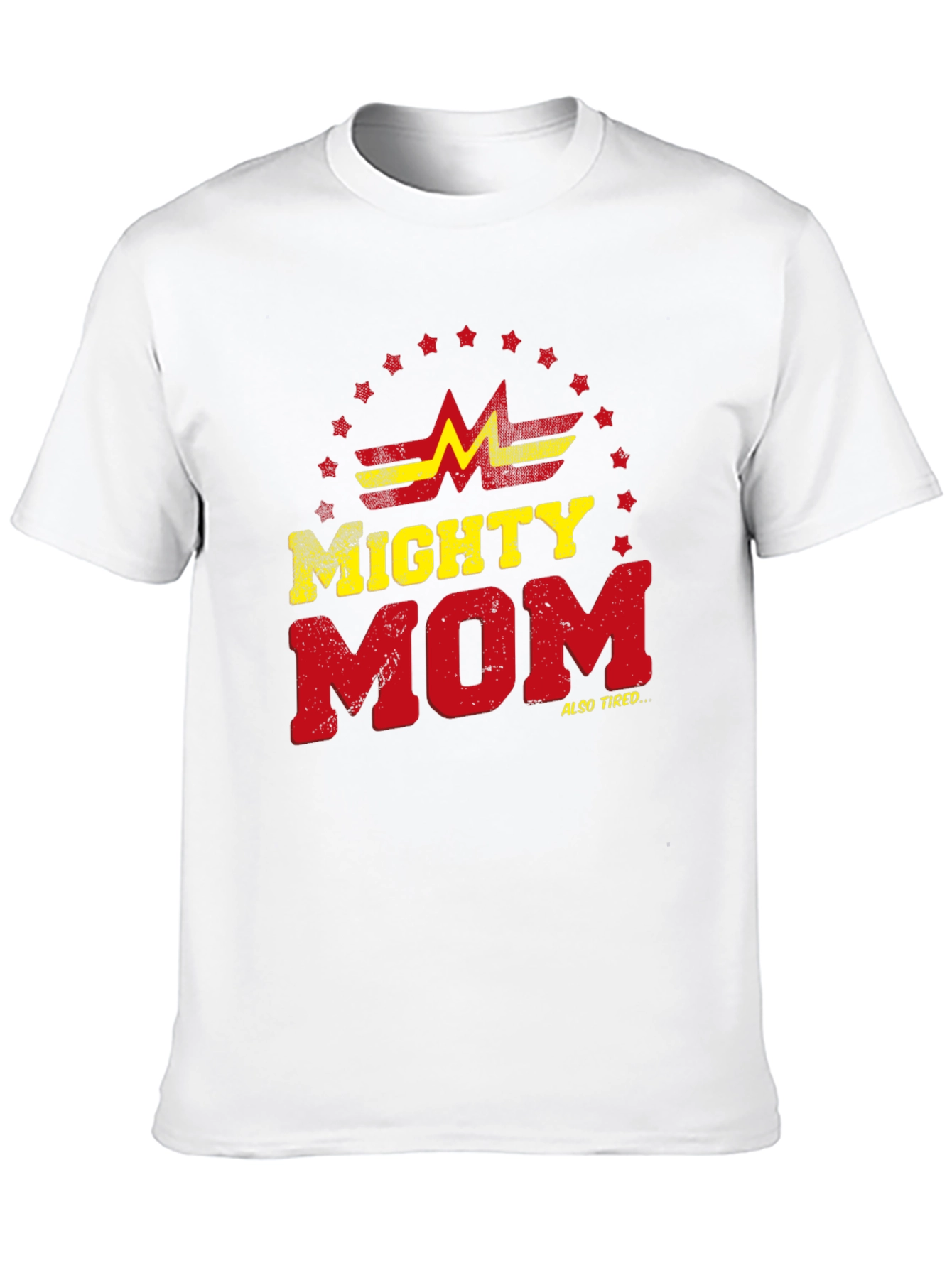 Mighty Mom T-Shirt - Super Mom Graphic Tee