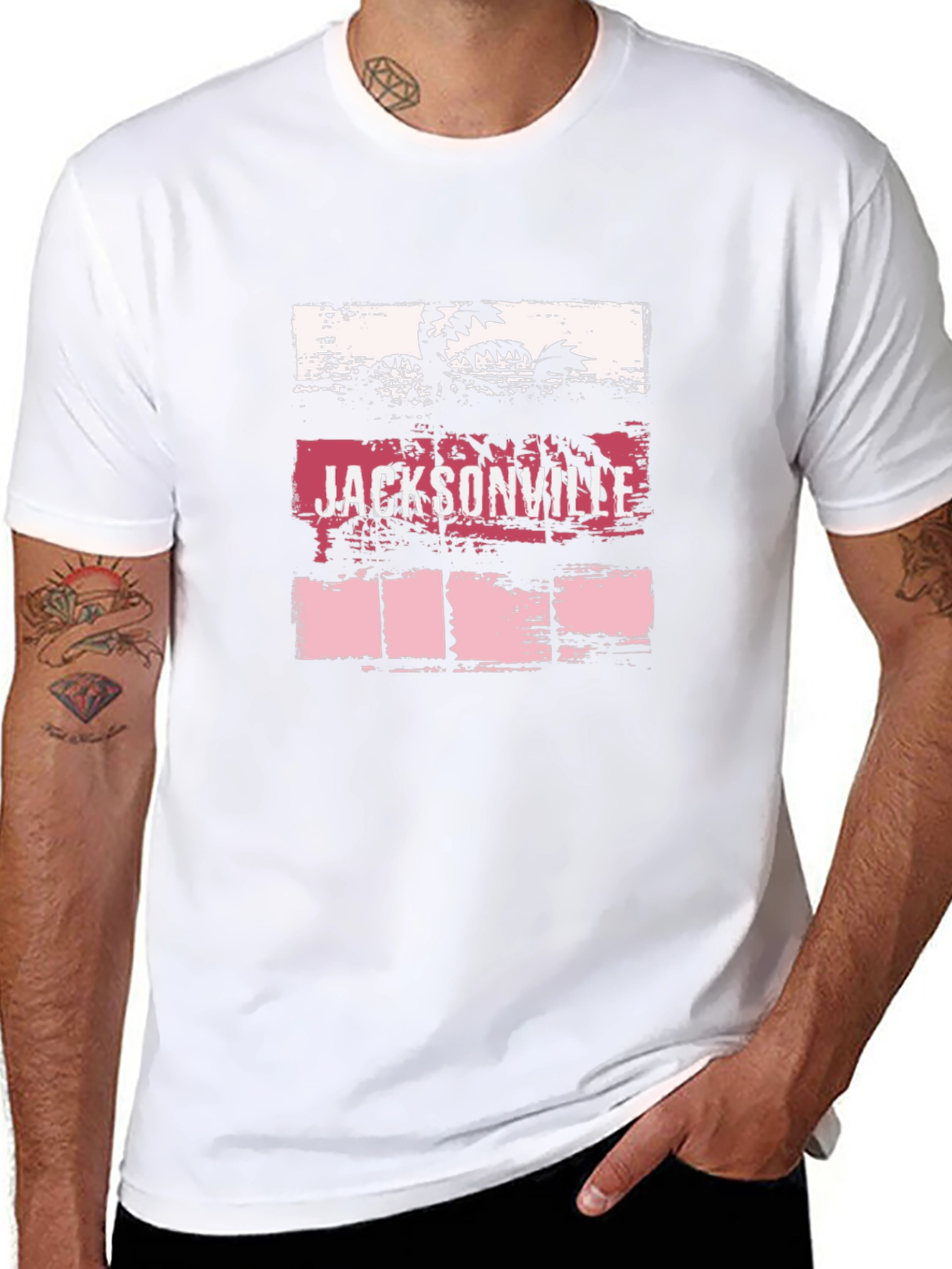 Jacksonville Palm Graphic Tee