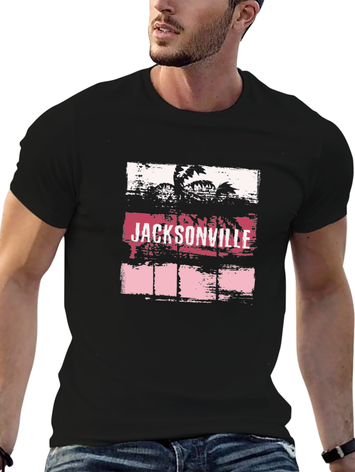 Jacksonville Palm Graphic Tee