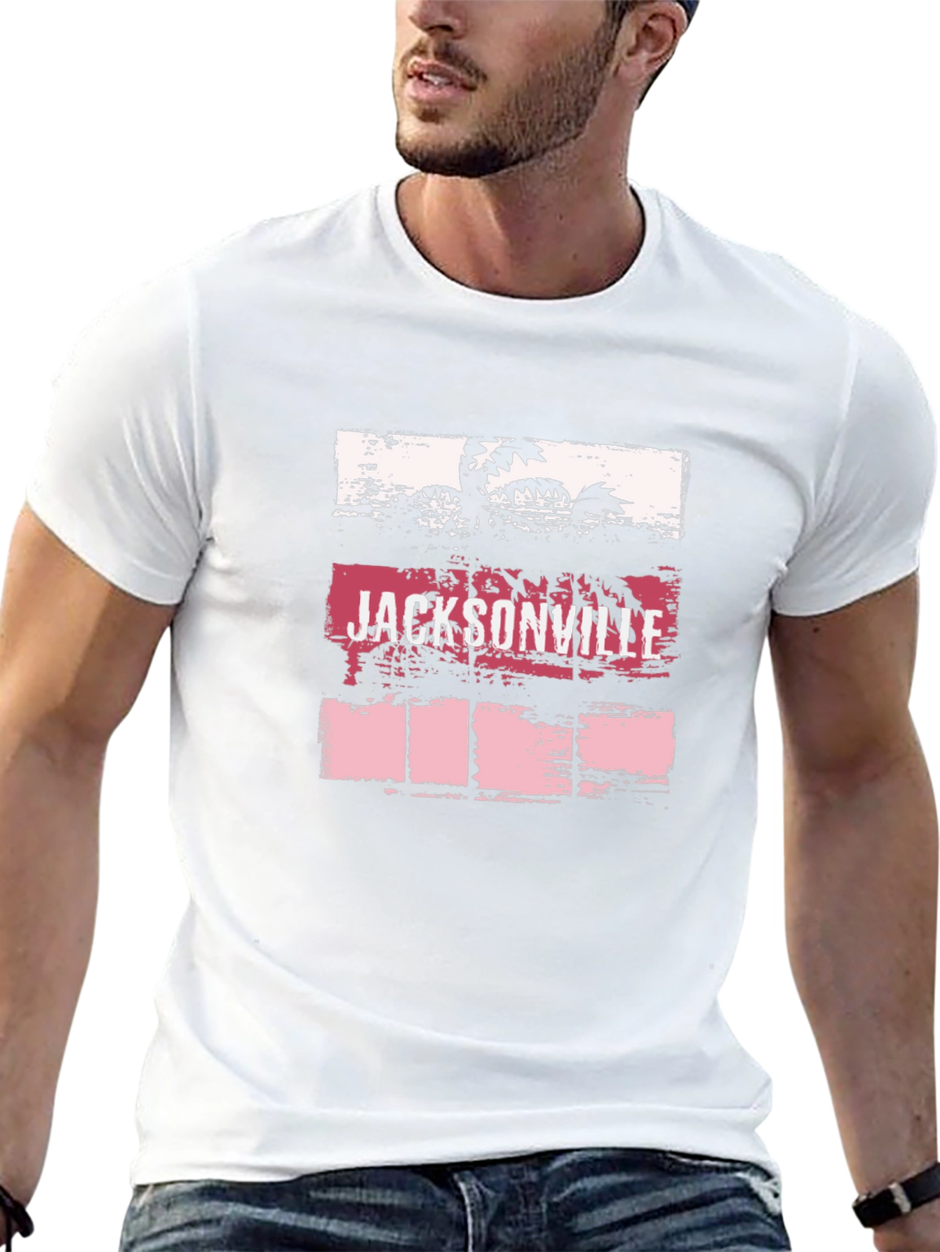 Jacksonville Palm Graphic Tee