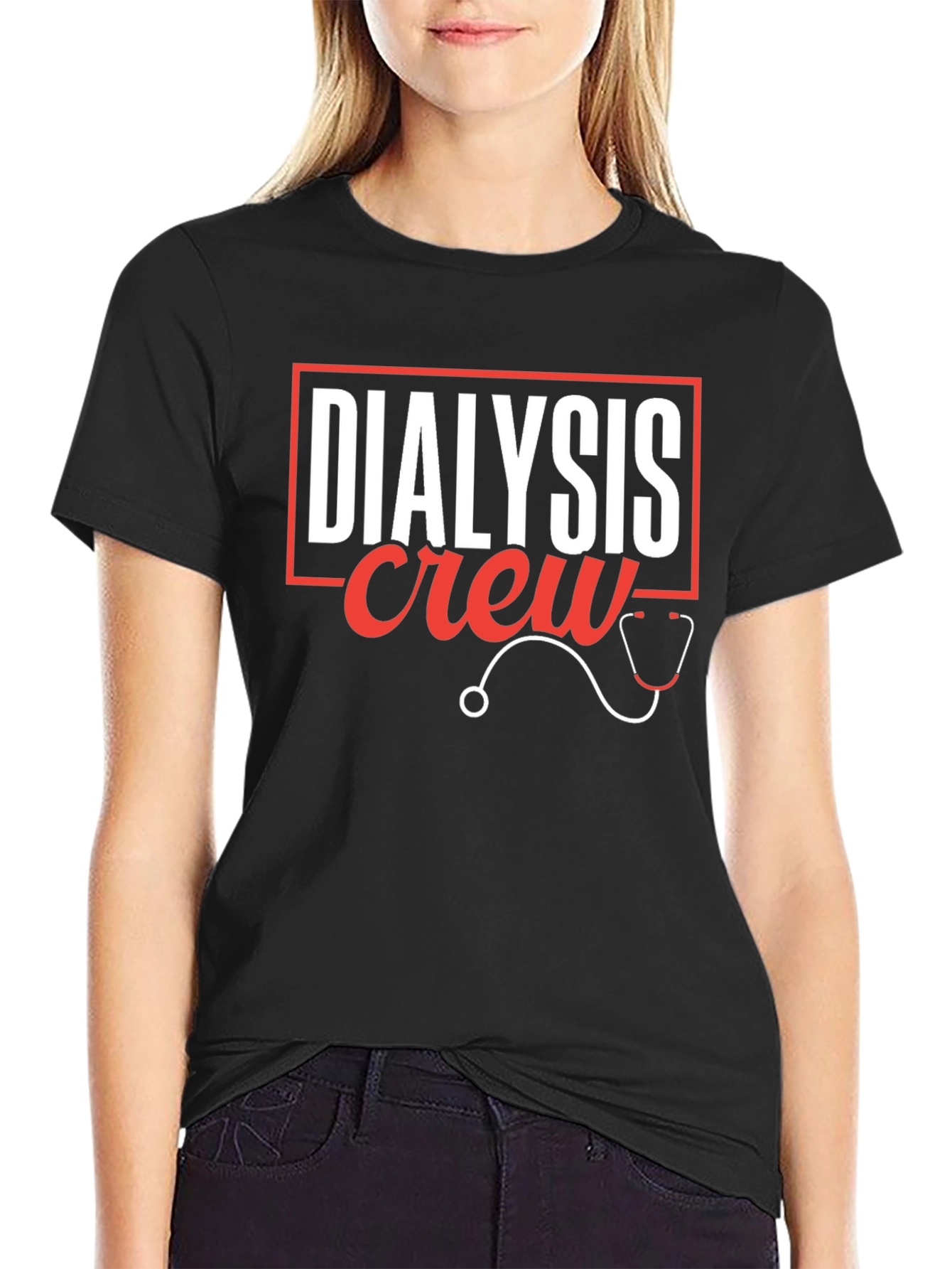 Dialysis Crew Graphic T-Shirt - Medical Staff Apparel