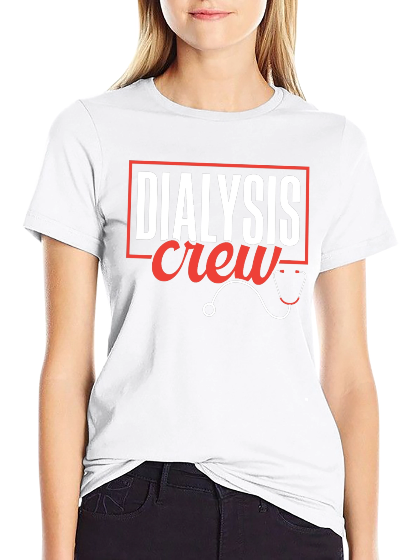 Dialysis Crew Graphic T-Shirt - Medical Staff Apparel