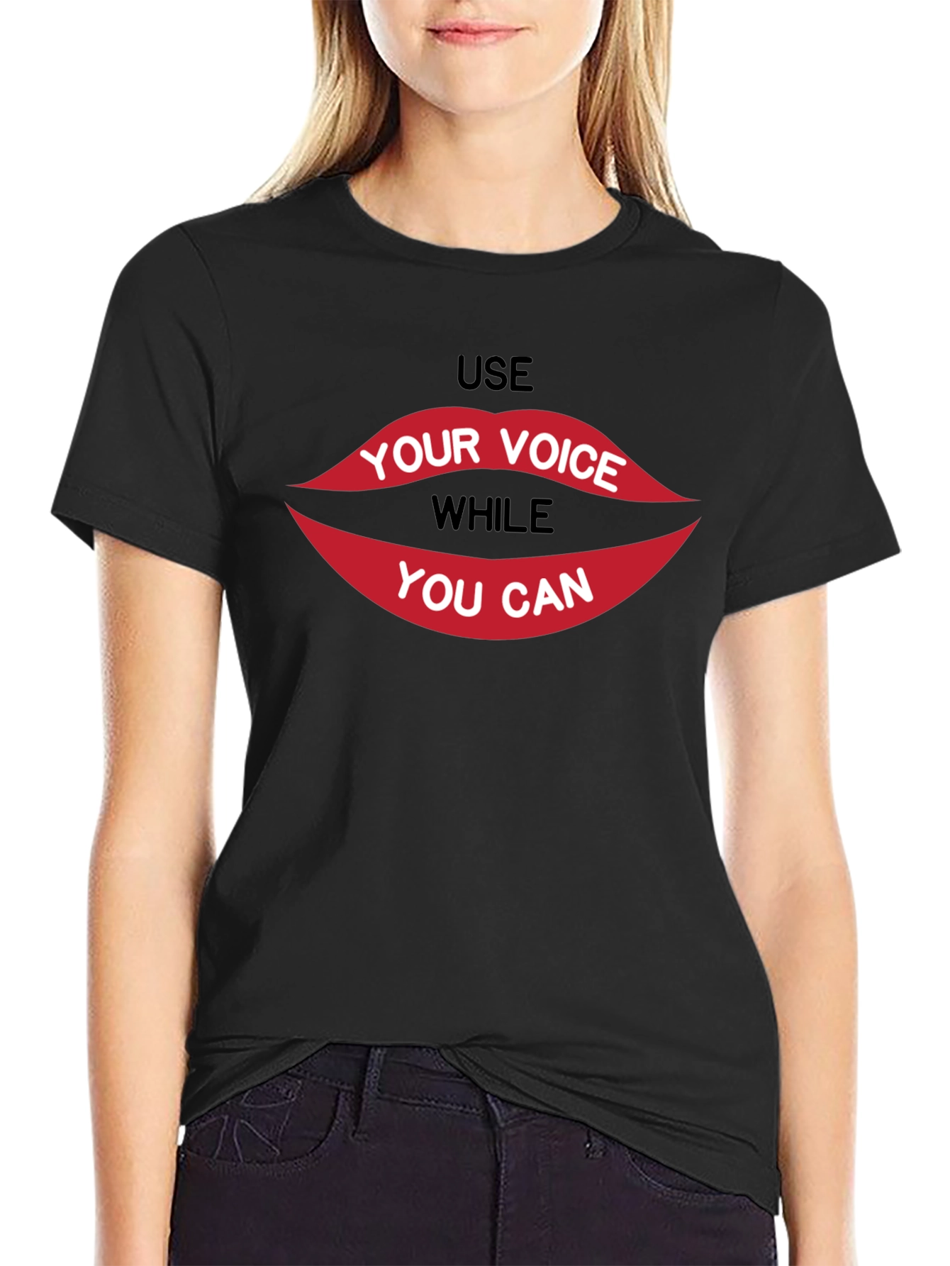 Use Your Voice Graphic T-Shirt