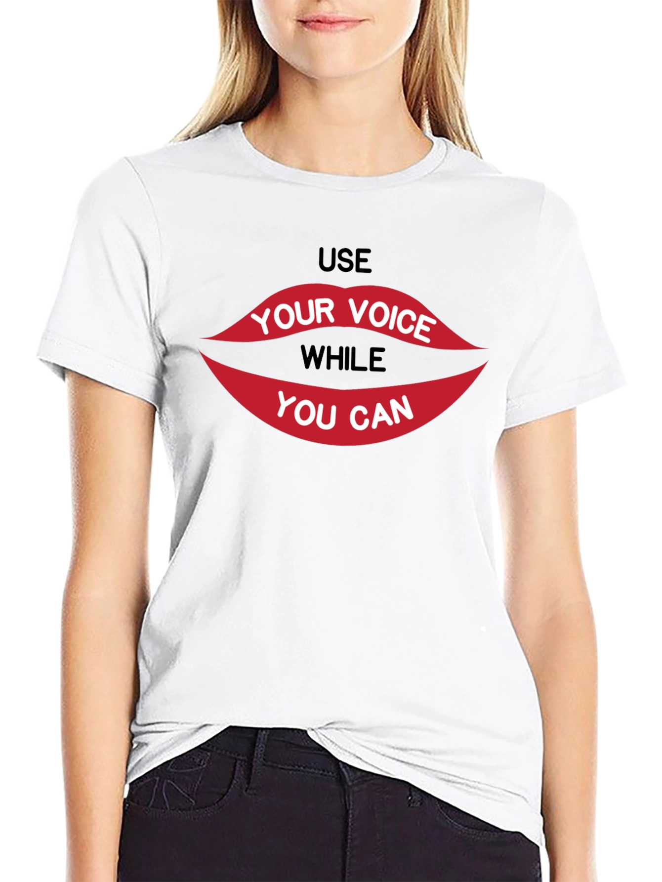 Use Your Voice Graphic T-Shirt